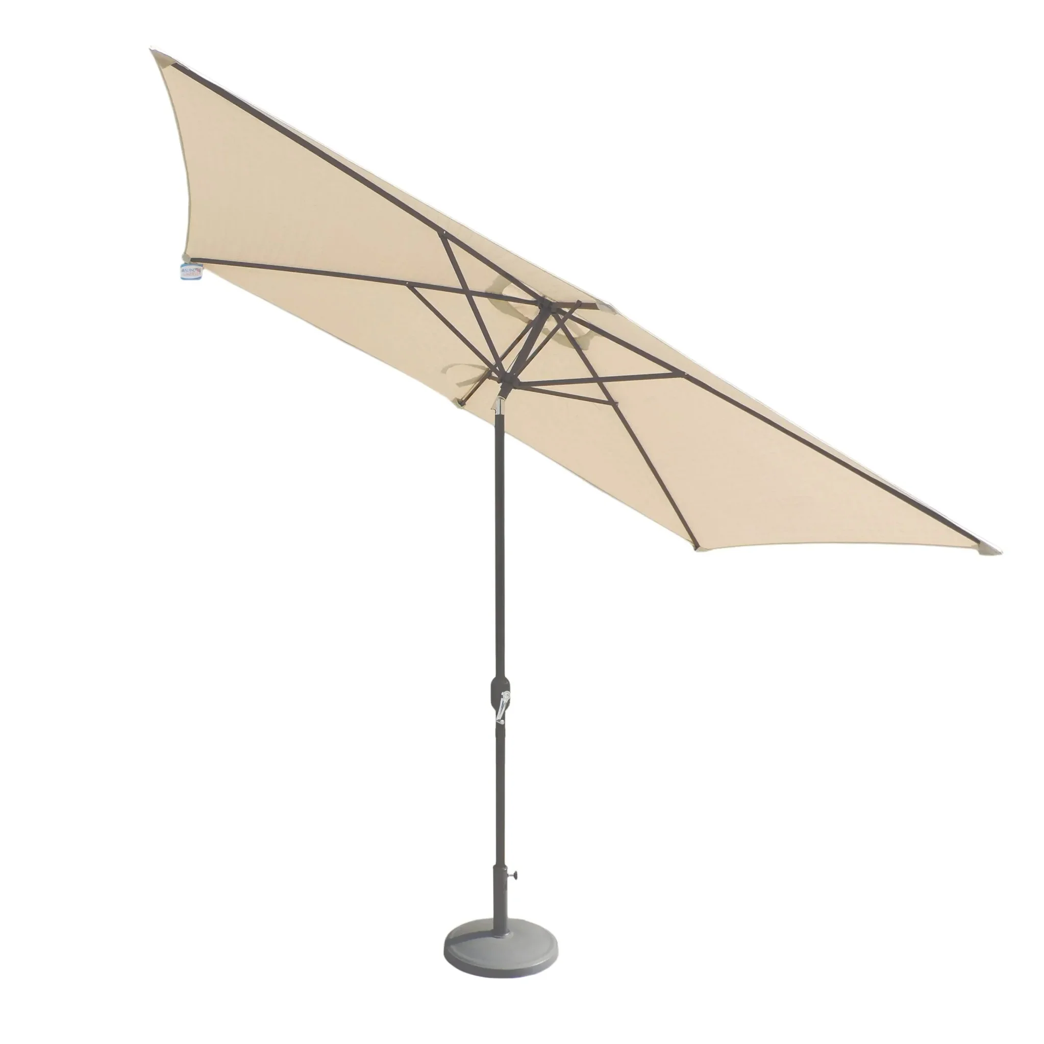 2.4 x 3m Rectangular Parasol Aluminium - Image 5