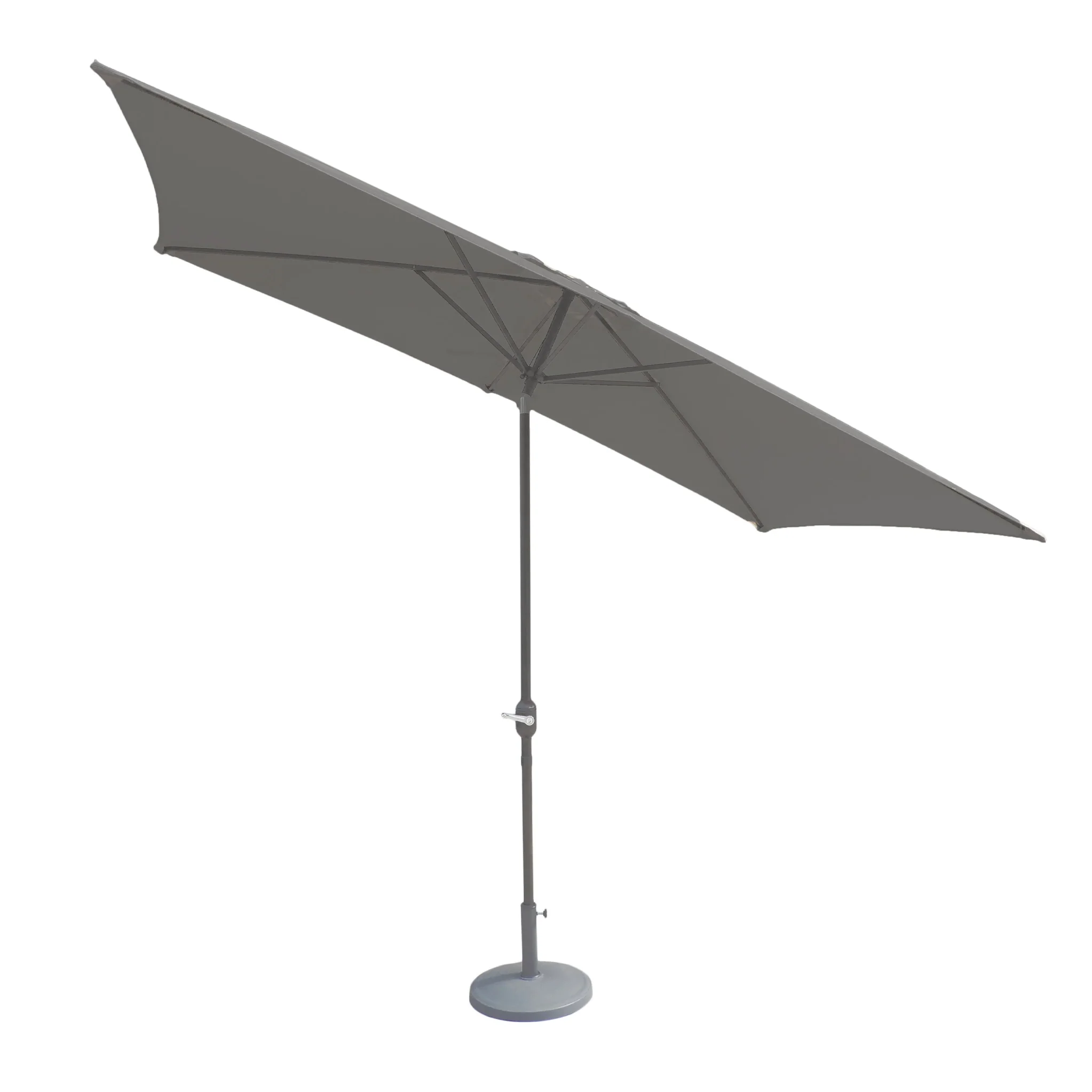 2.4 x 3m Rectangular Parasol Aluminium - Image 8