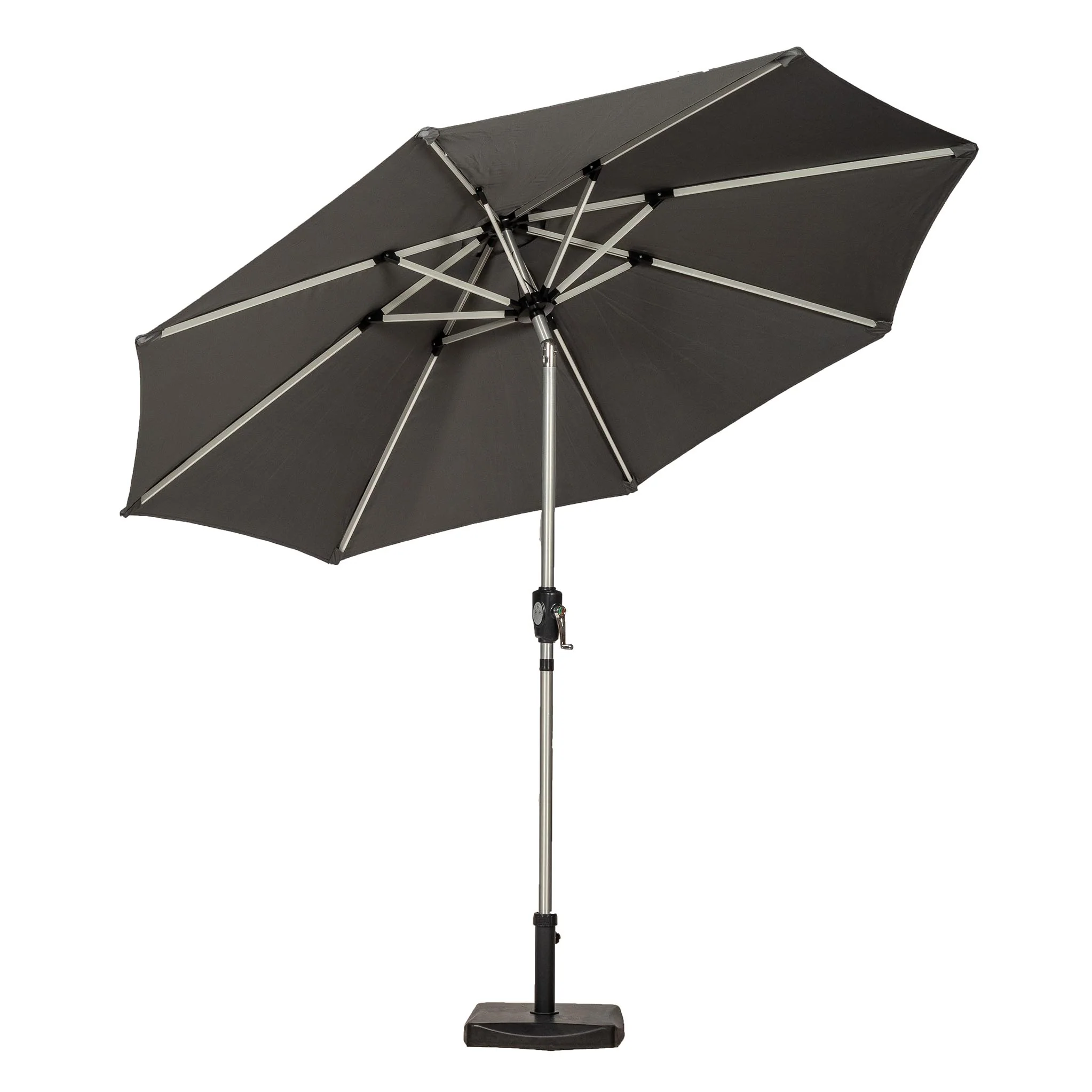 2.7m LED Lit Parasol - Image 8