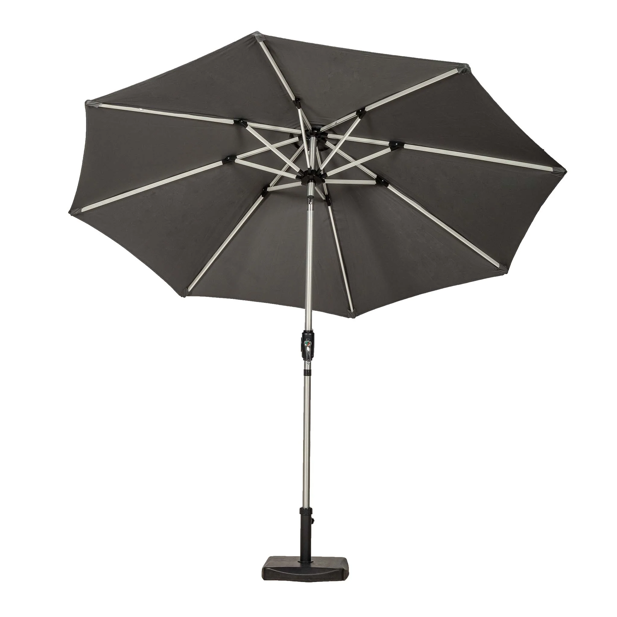 2.7m LED Lit Parasol - Image 9