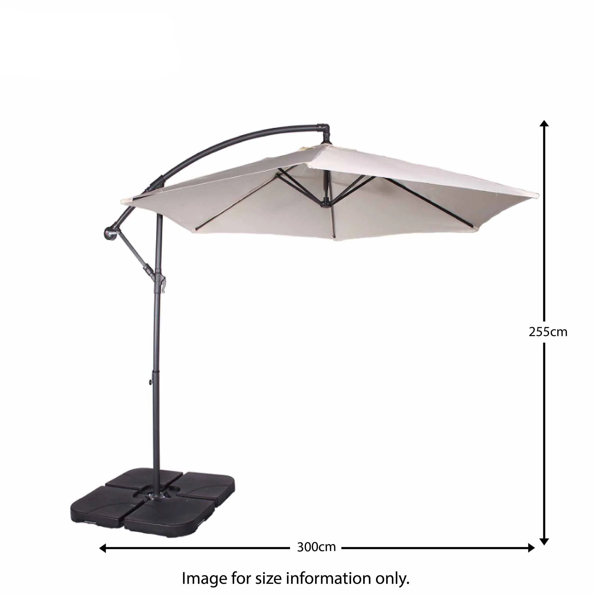 3m Cantilever Parasol - Image 18