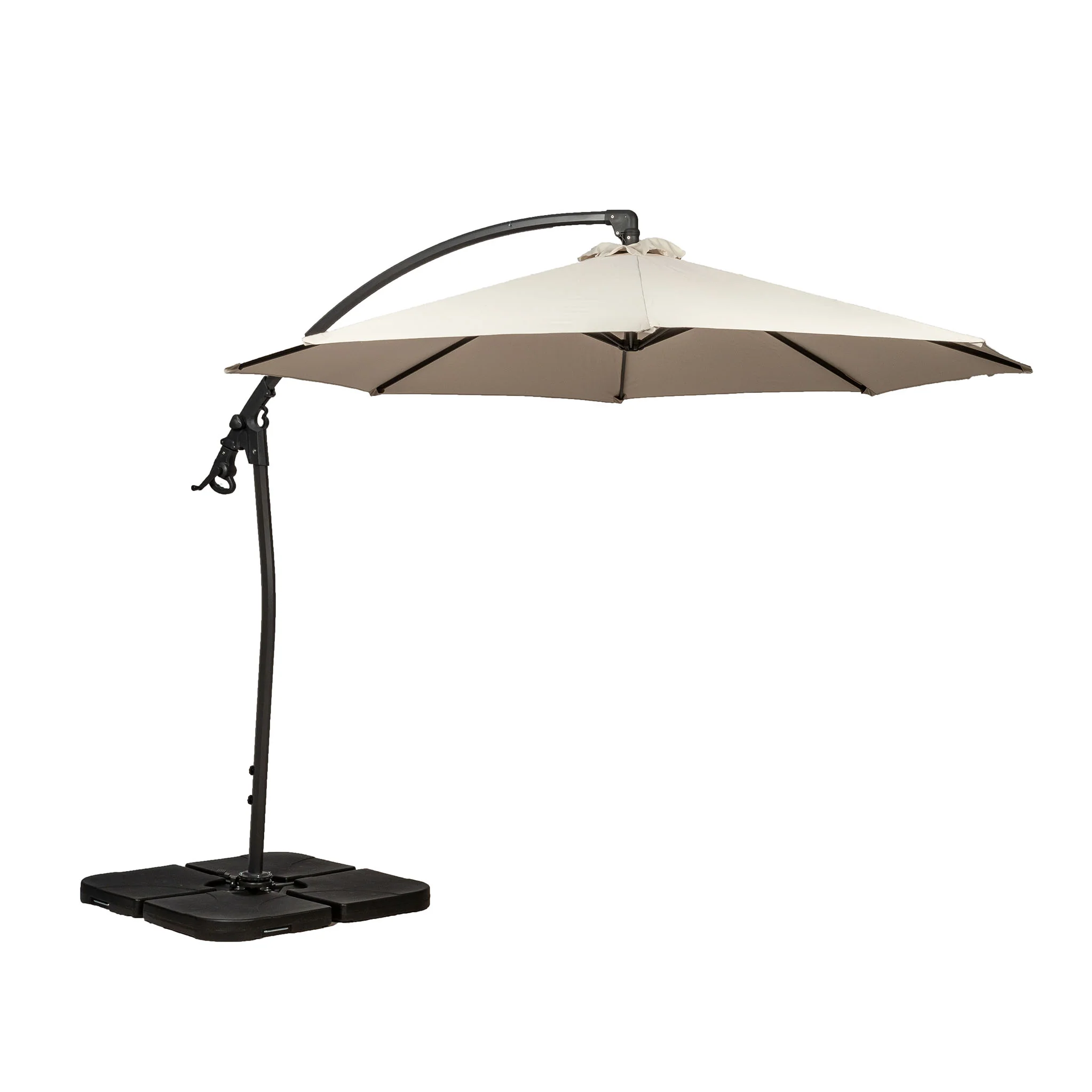 3m Deluxe Pedal Operated Cantilever Parasol - Image 14