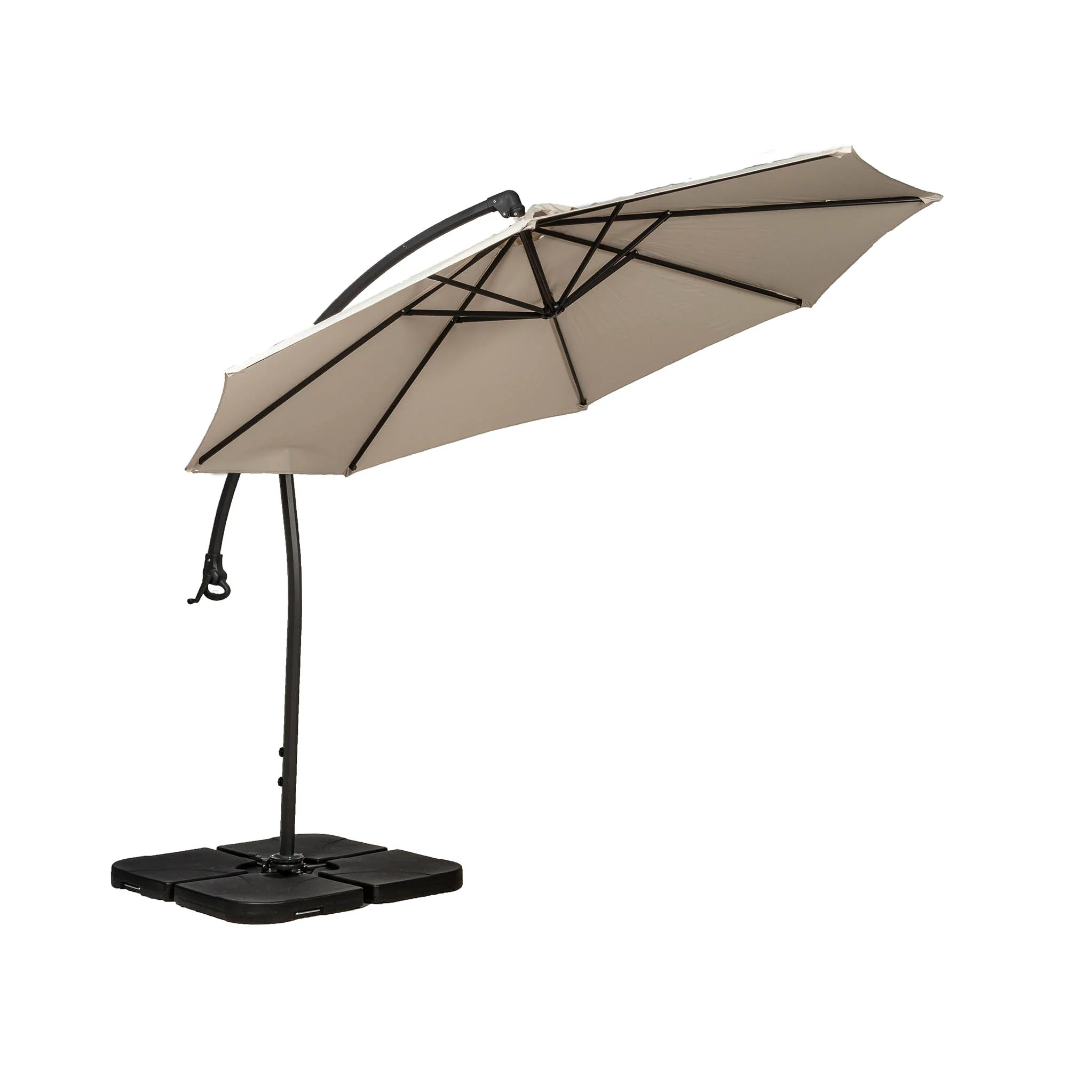 3m Deluxe Pedal Operated Cantilever Parasol - Image 16