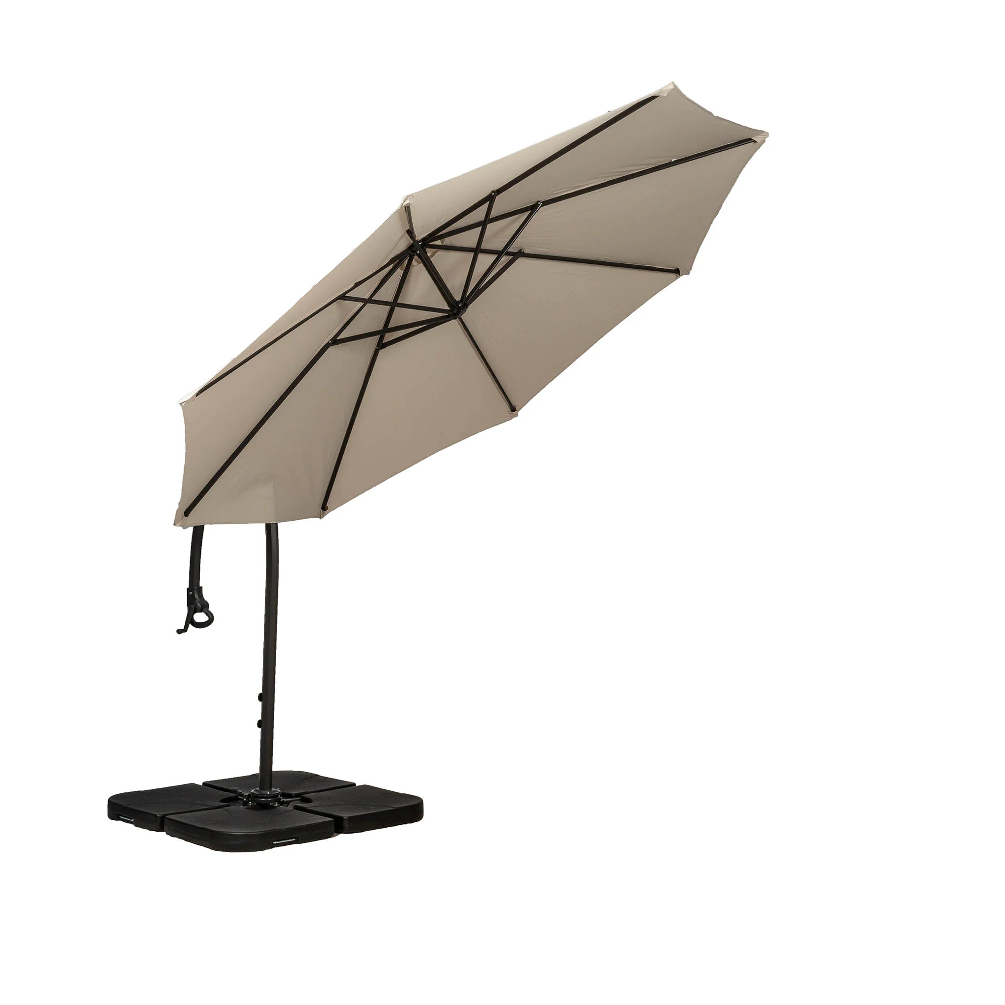 3m Deluxe Pedal Operated Cantilever Parasol - Image 17