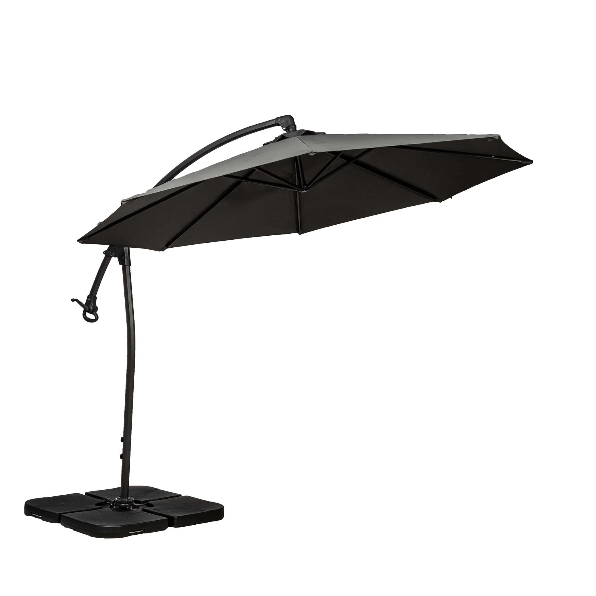 3m Deluxe Pedal Operated Cantilever Parasol - Image 3