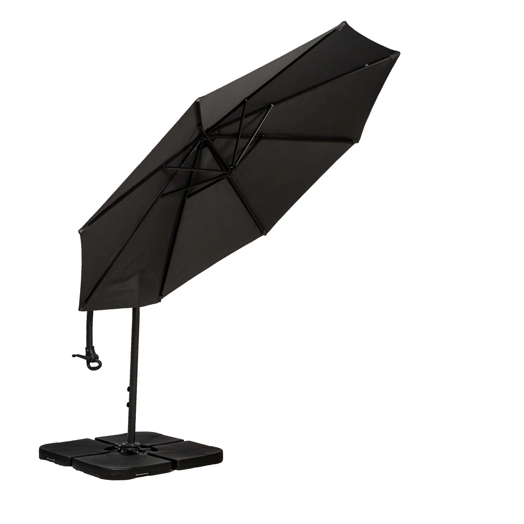 3m Deluxe Pedal Operated Cantilever Parasol - Image 5