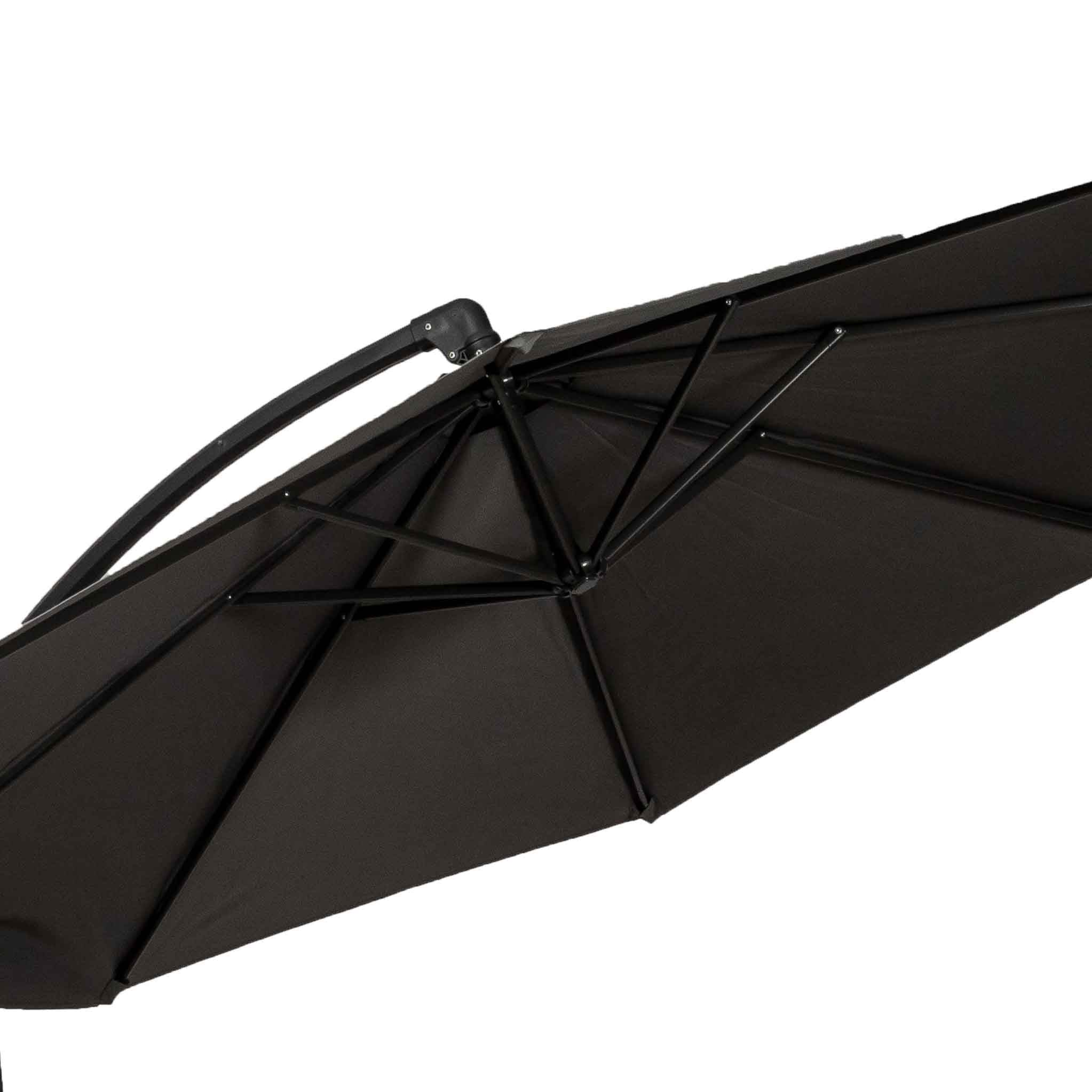 3m Deluxe Pedal Operated Cantilever Parasol - Image 9