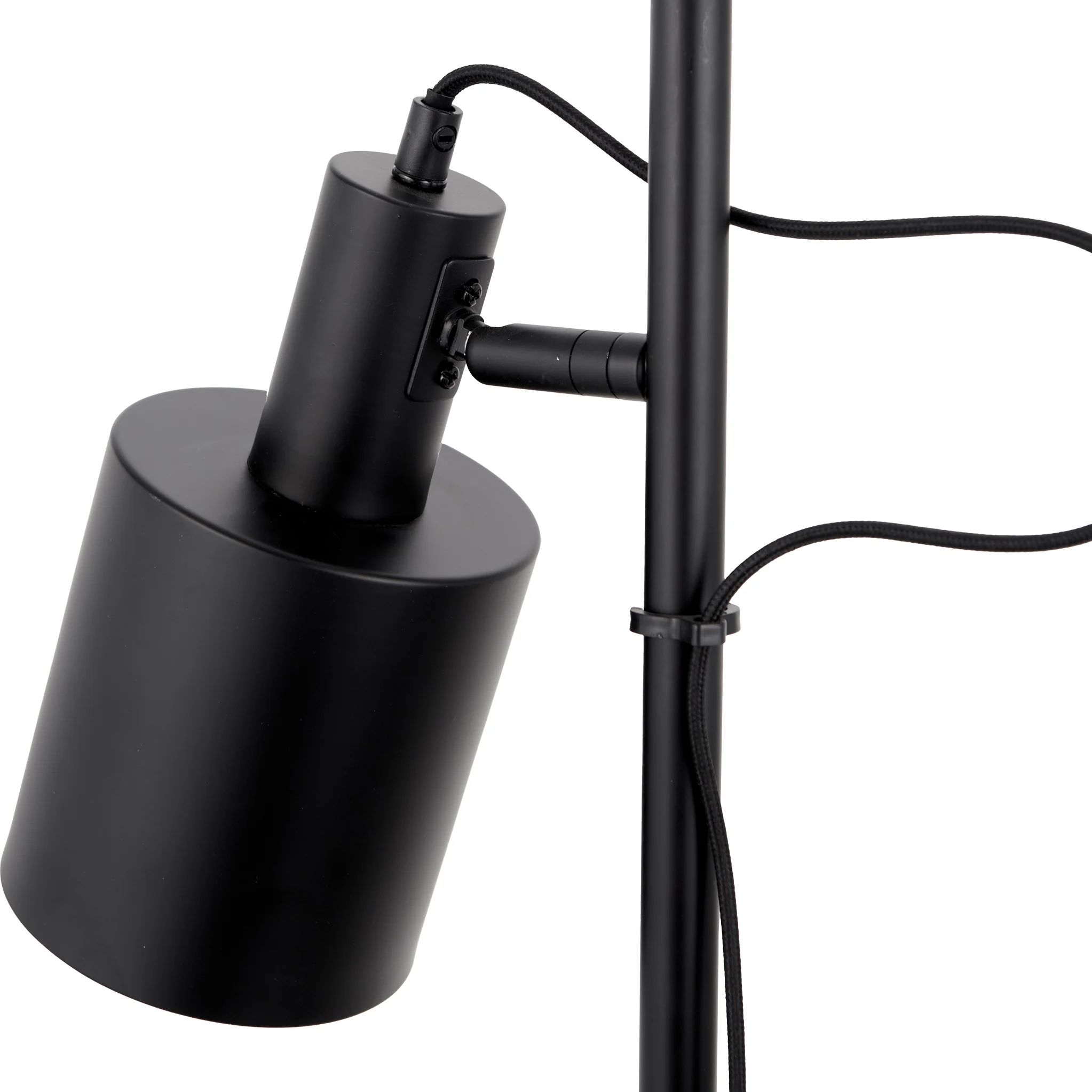 Aaron Black Metal Task Floor Lamp - Image 4