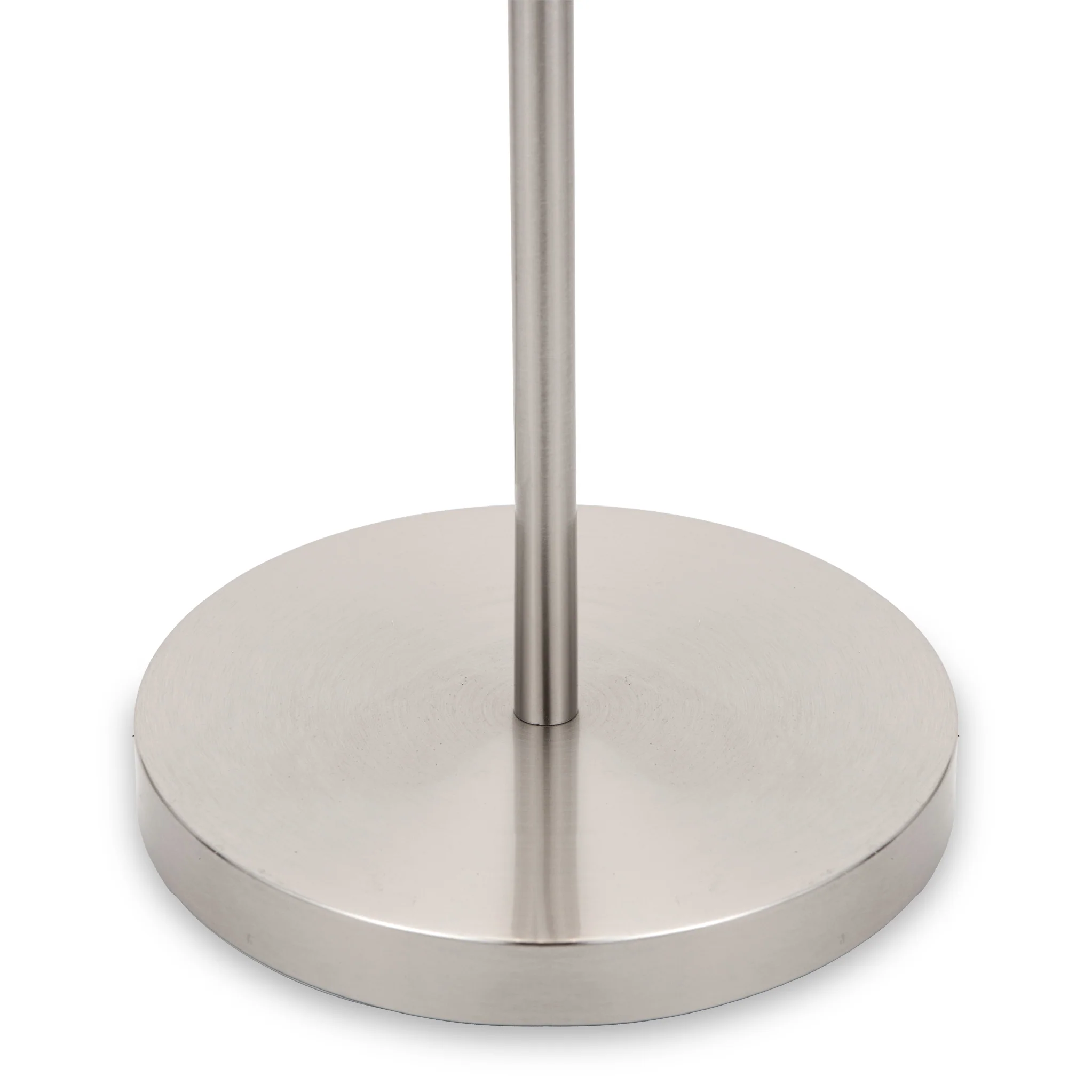 Aaron Brushed Chrome Metal Task Floor Lamp - Image 5