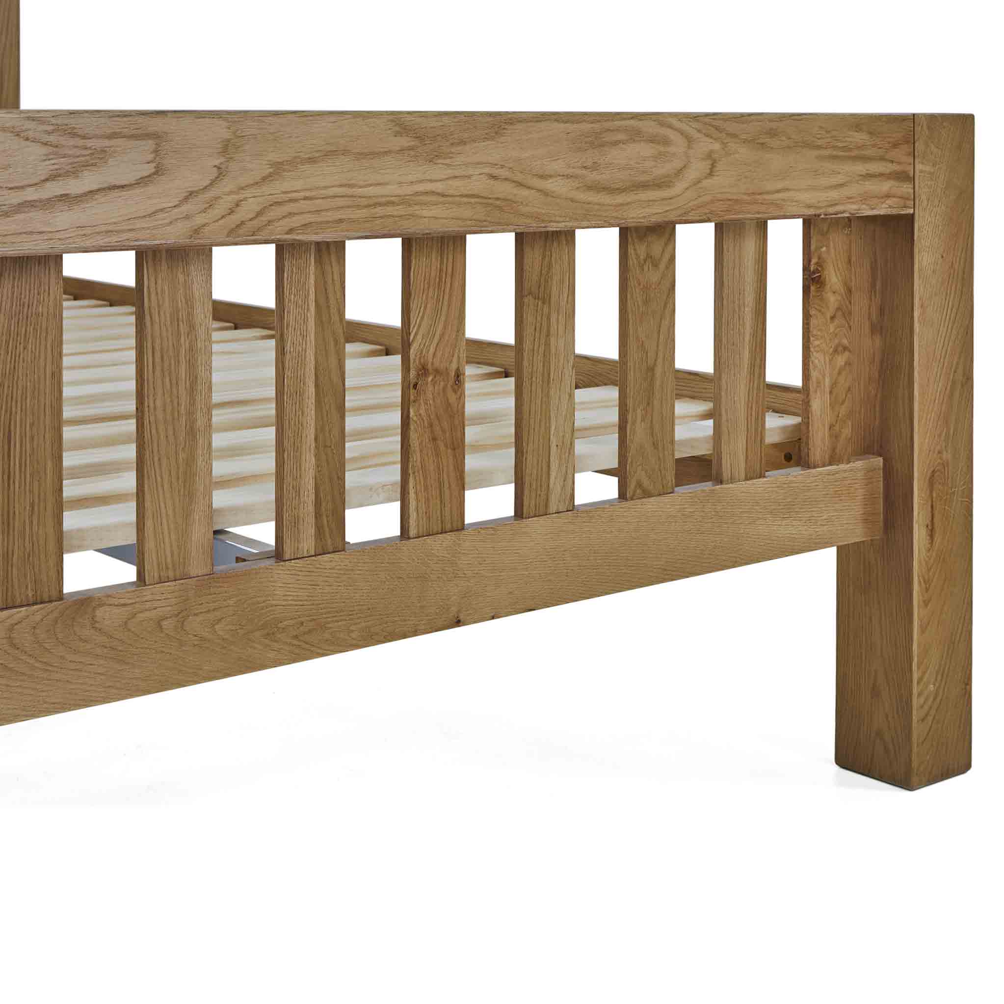 Abbey Grande Oak Bed Frame - Image 10