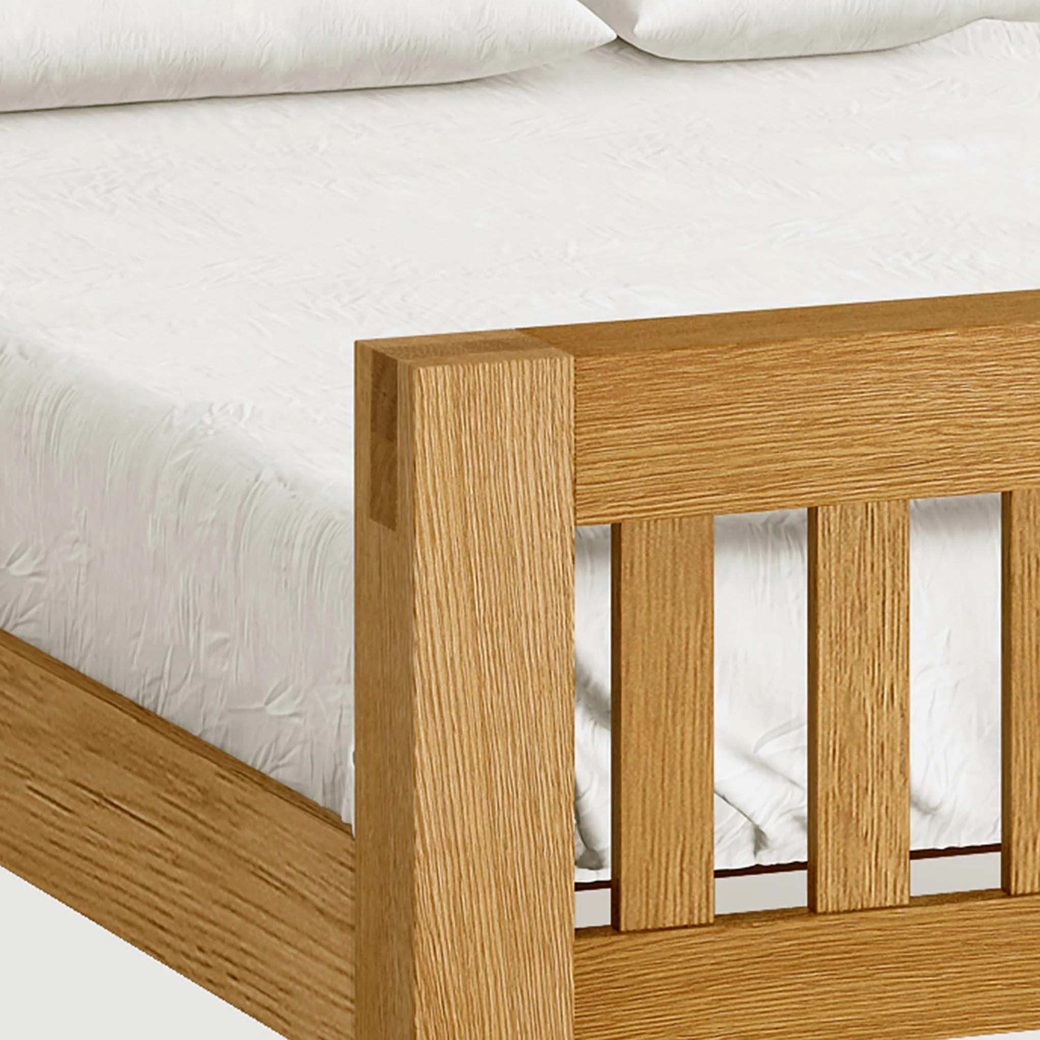 Abbey Grande Oak Bed Frame - Image 11