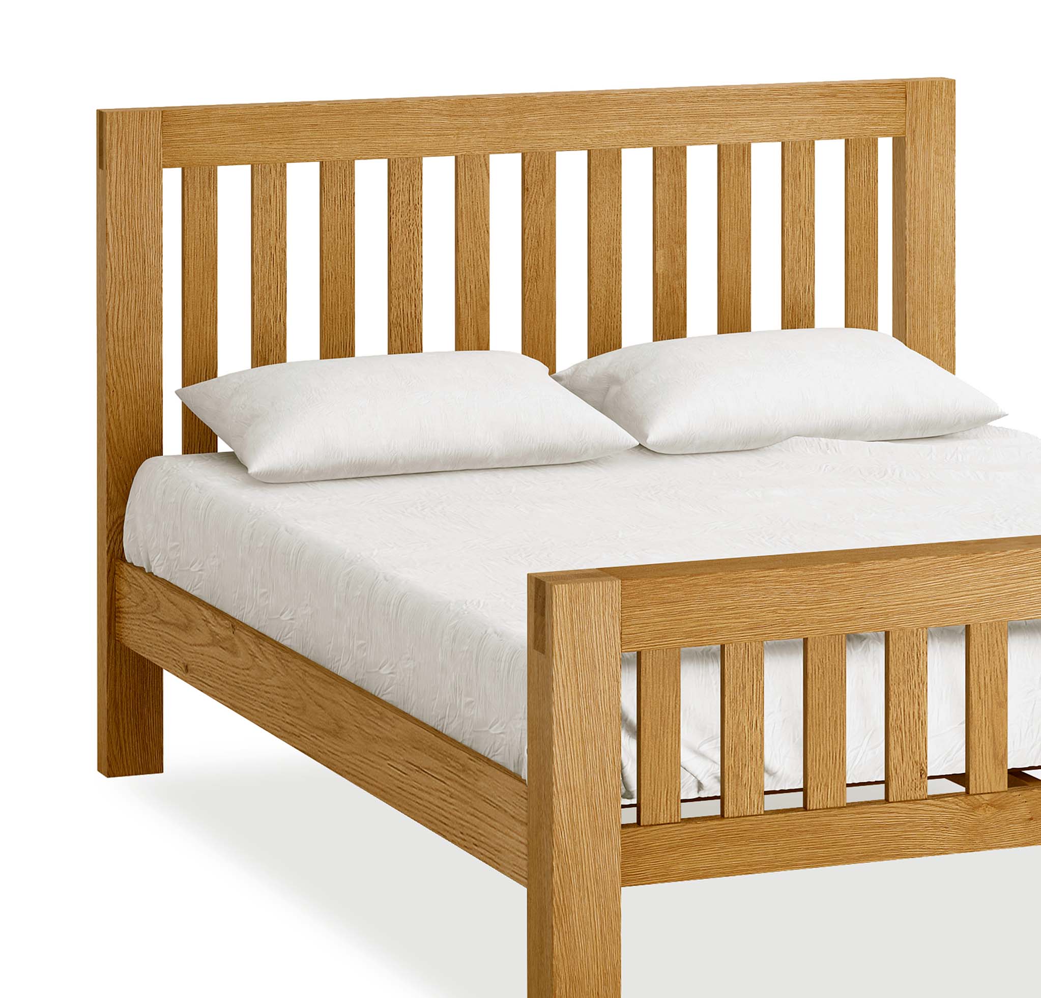 Abbey Grande Oak Bed Frame - Image 8