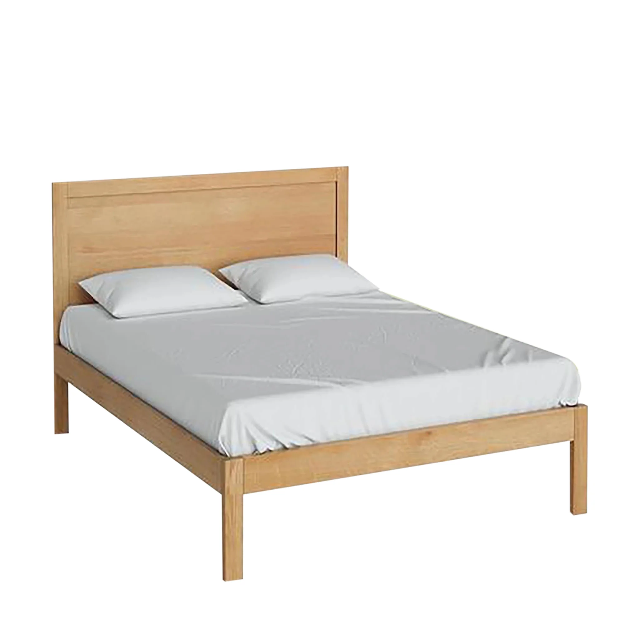 Abbey Waxed / Surrey Oak Bed Frames - Image 2