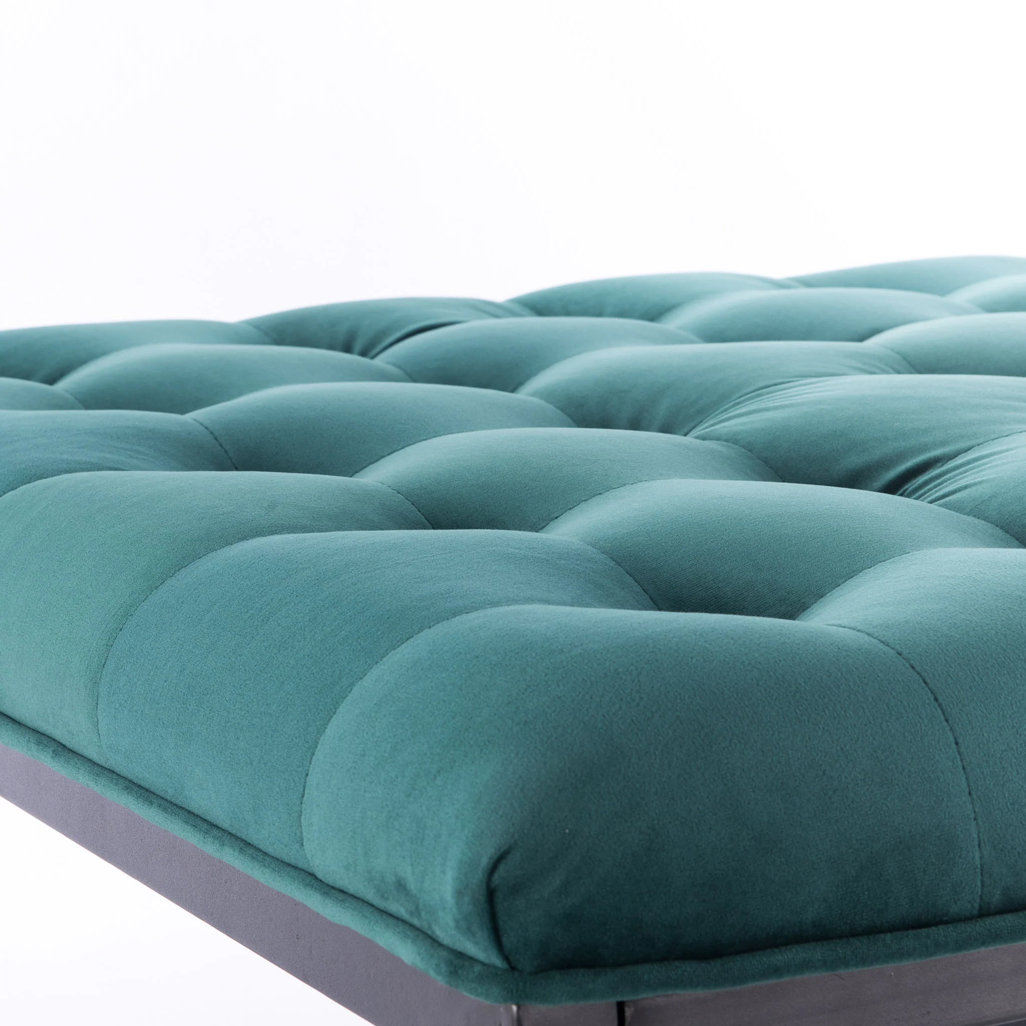 Adison Velvet Buttoned Footstool - Image 24