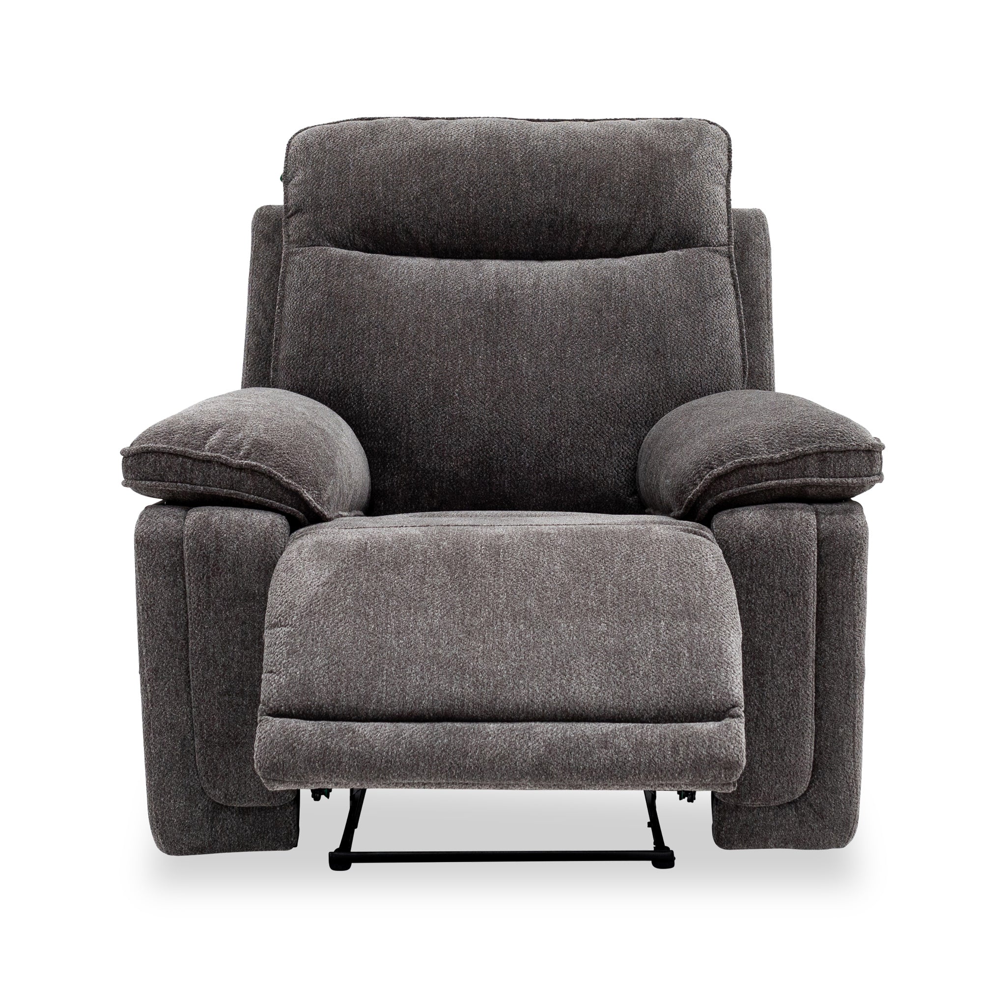 Adrian Soft Touch Fabric Power Recliner Armchair - Image 10