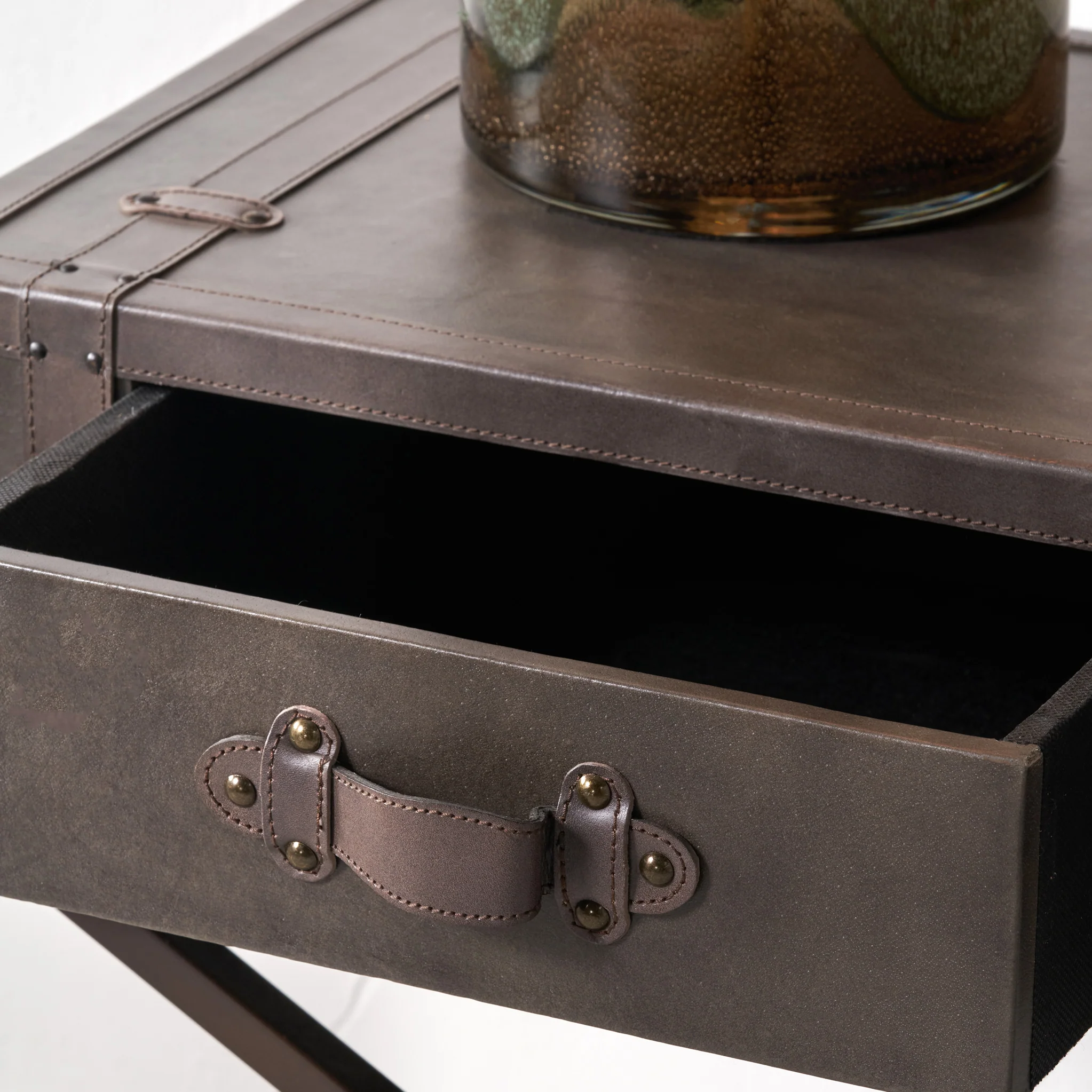 Adriano Leather Console Table - Image 5
