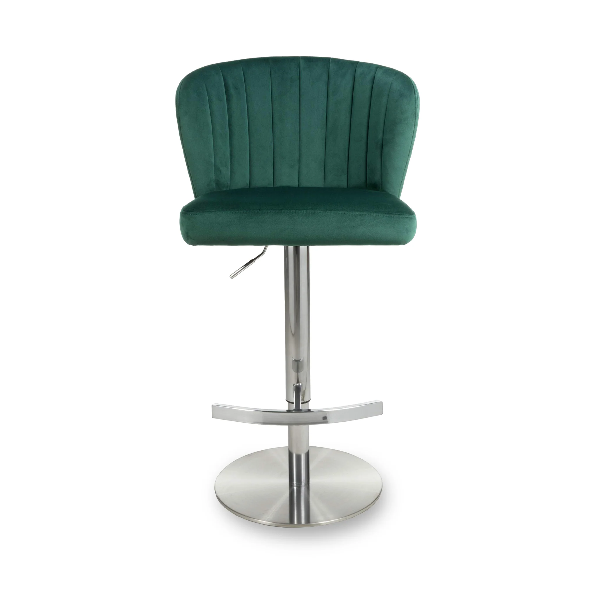 Adwen Brushed Velvet Bar Stool - Image 12