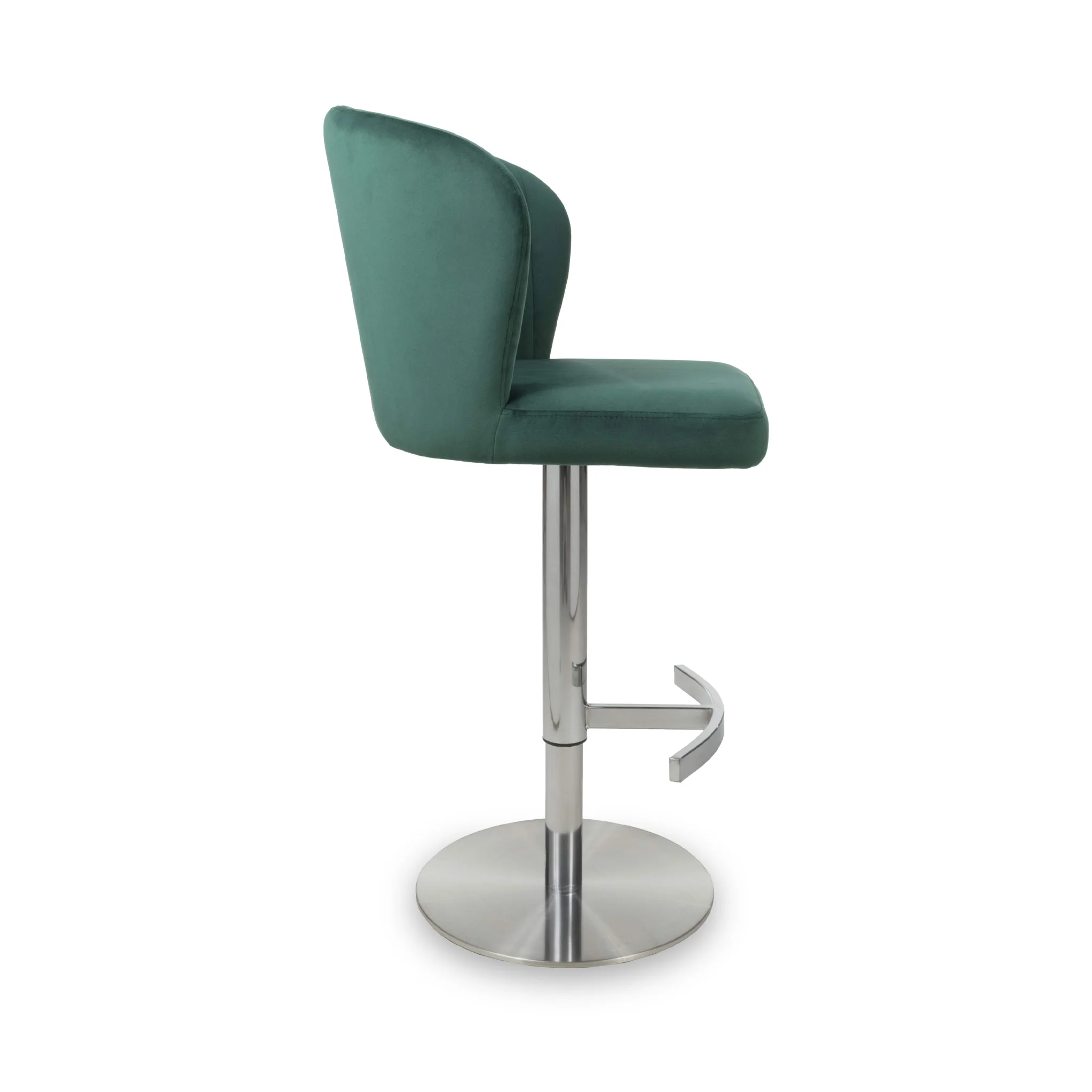 Adwen Brushed Velvet Bar Stool - Image 16