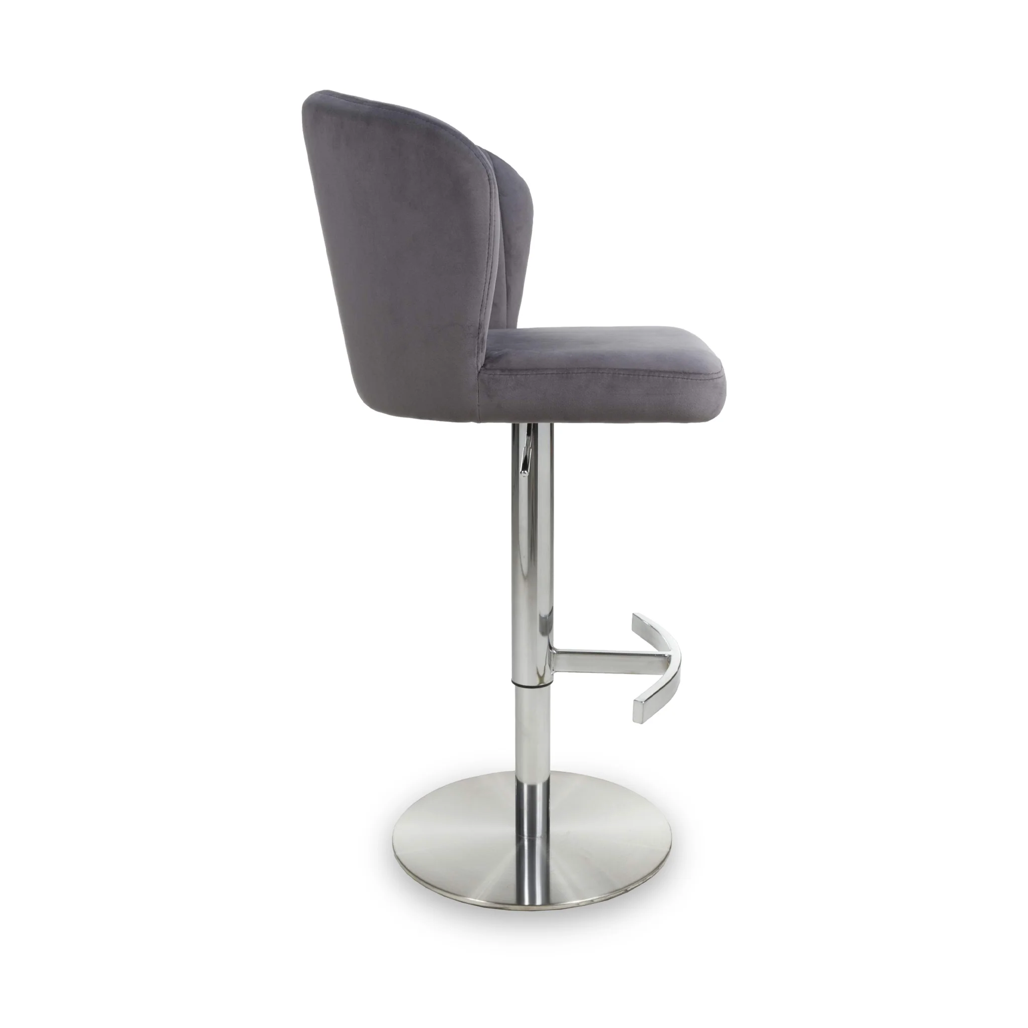 Adwen Brushed Velvet Bar Stool - Image 25