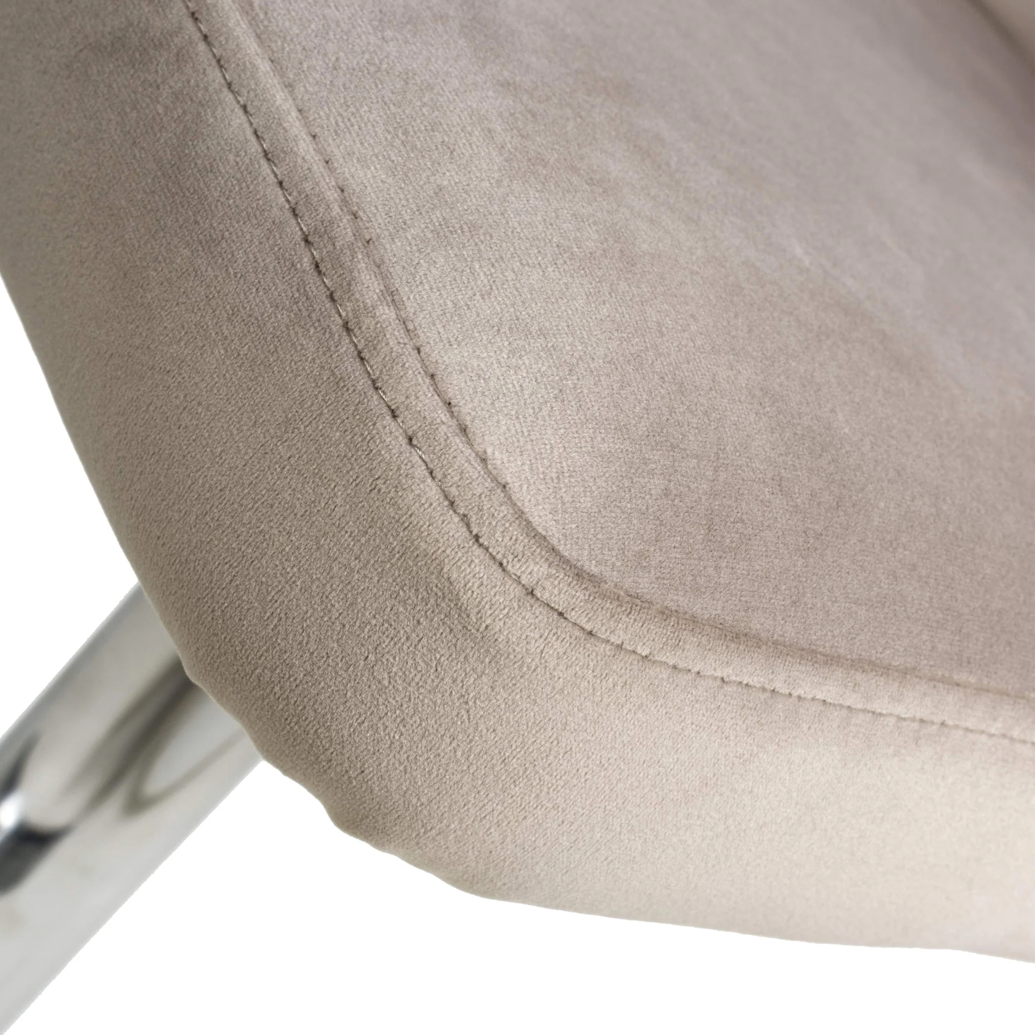 Adwen Brushed Velvet Bar Stool - Image 5