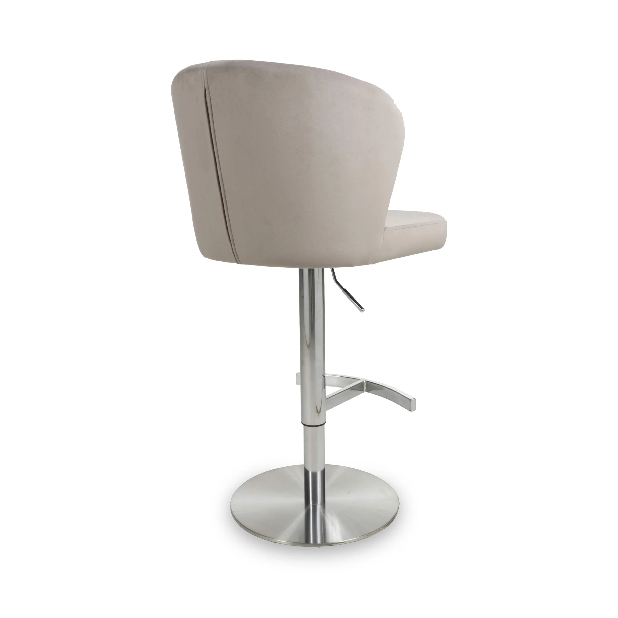 Adwen Brushed Velvet Bar Stool - Image 8