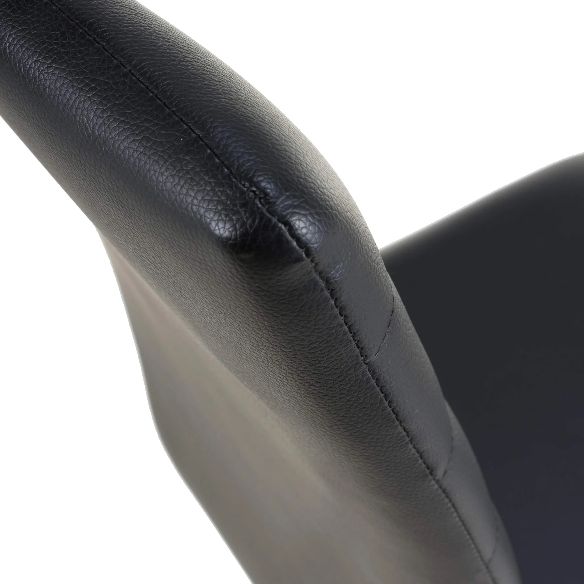 Aeron Faux Leather Dining Chair - Image 5