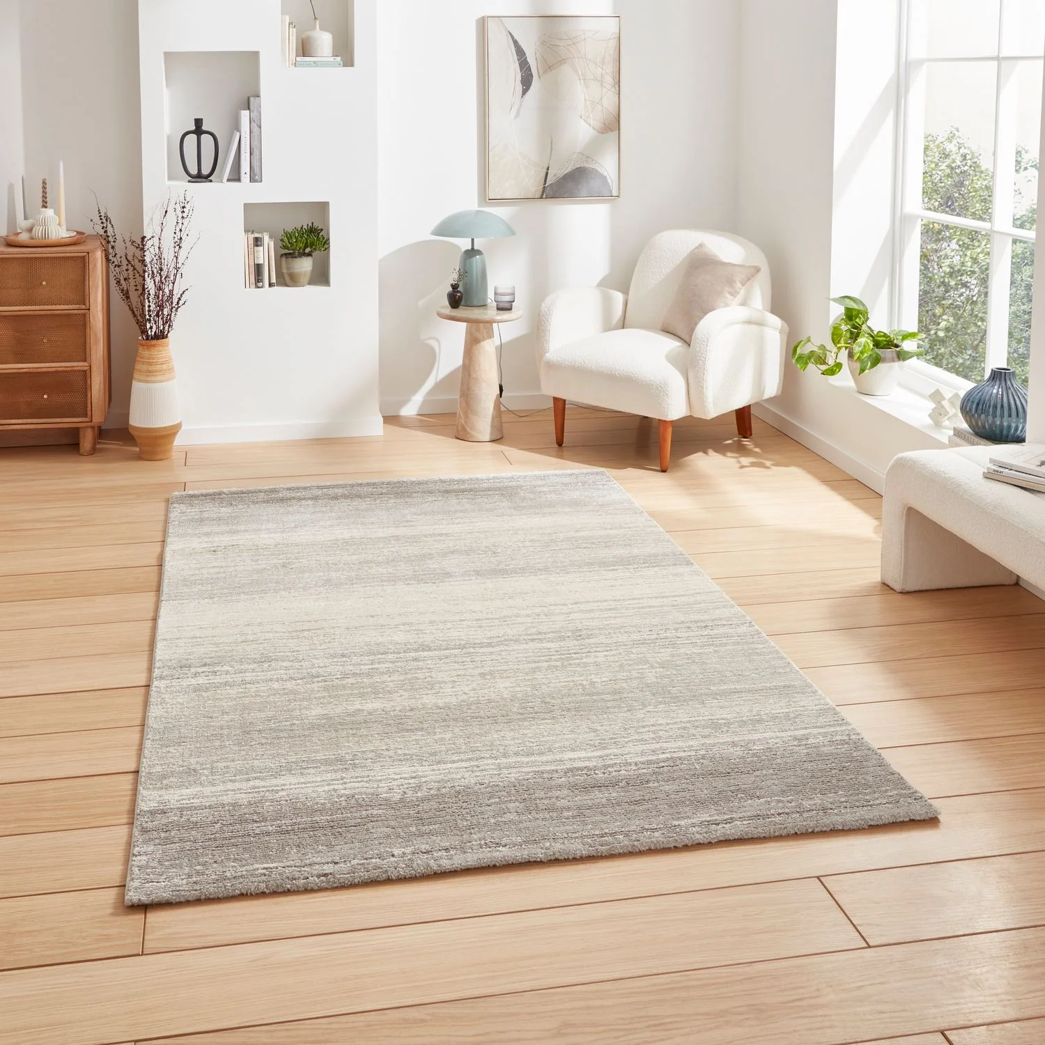 Ainsworth Ombre Short Pile Rug - Image 2