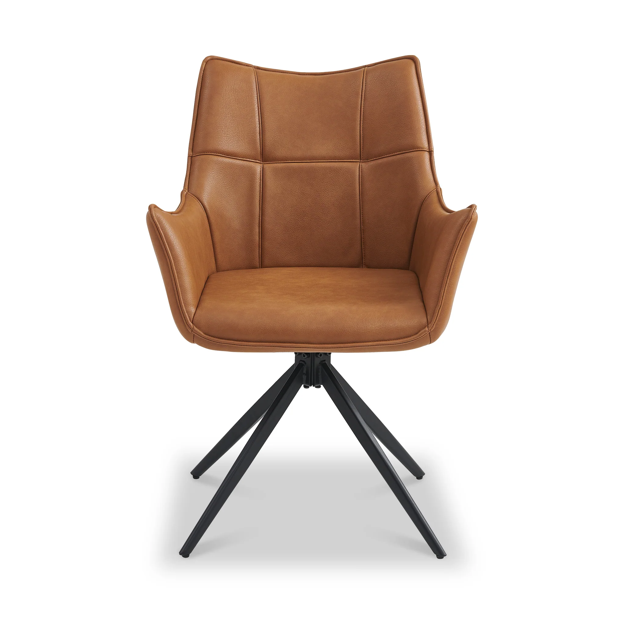 Aksel Faux Leather Wing Back Chair - Image 10