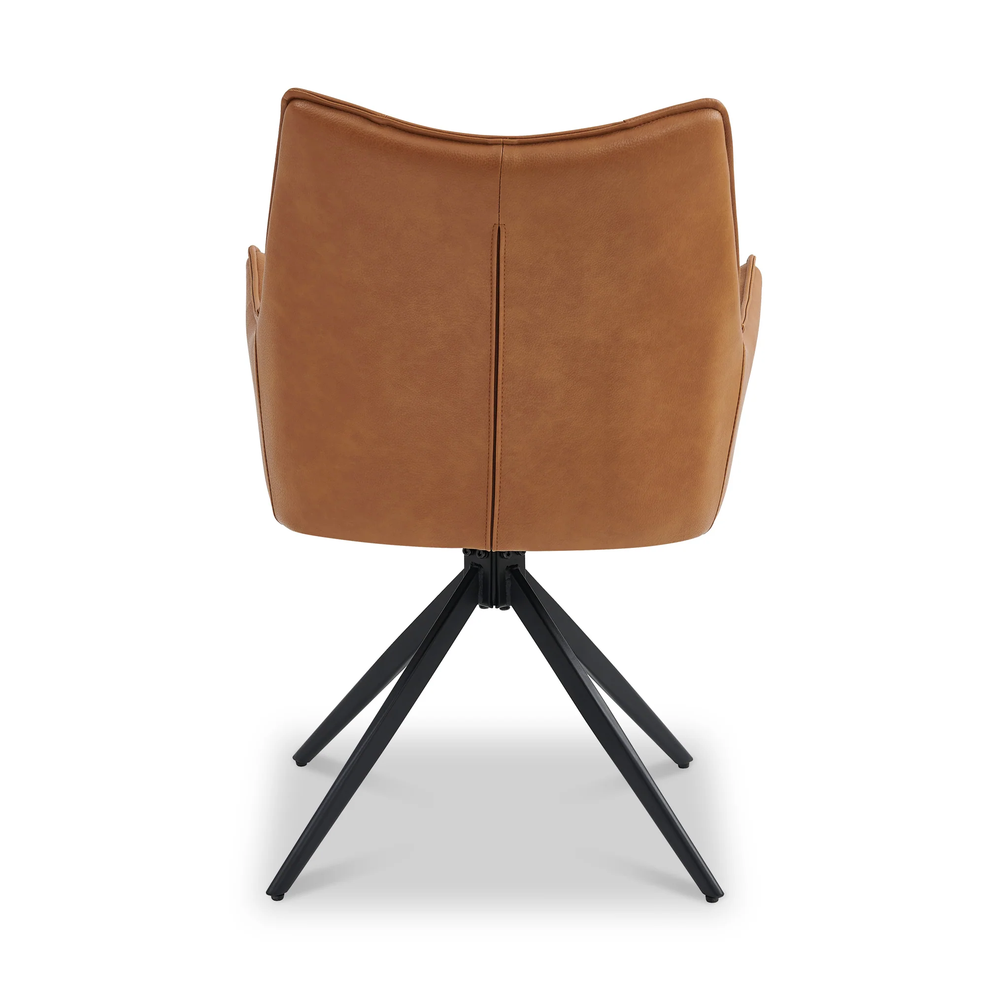 Aksel Faux Leather Wing Back Chair - Image 13