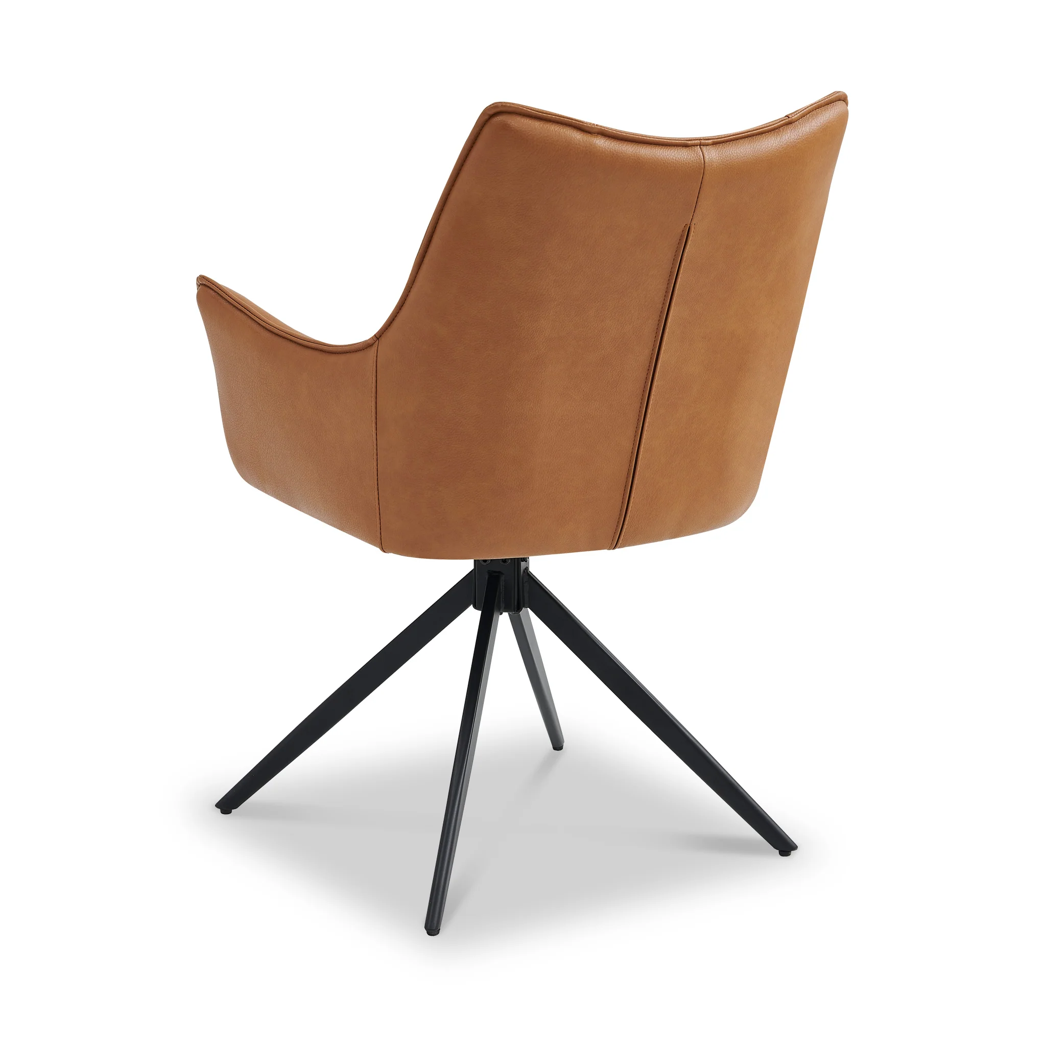 Aksel Faux Leather Wing Back Chair - Image 14