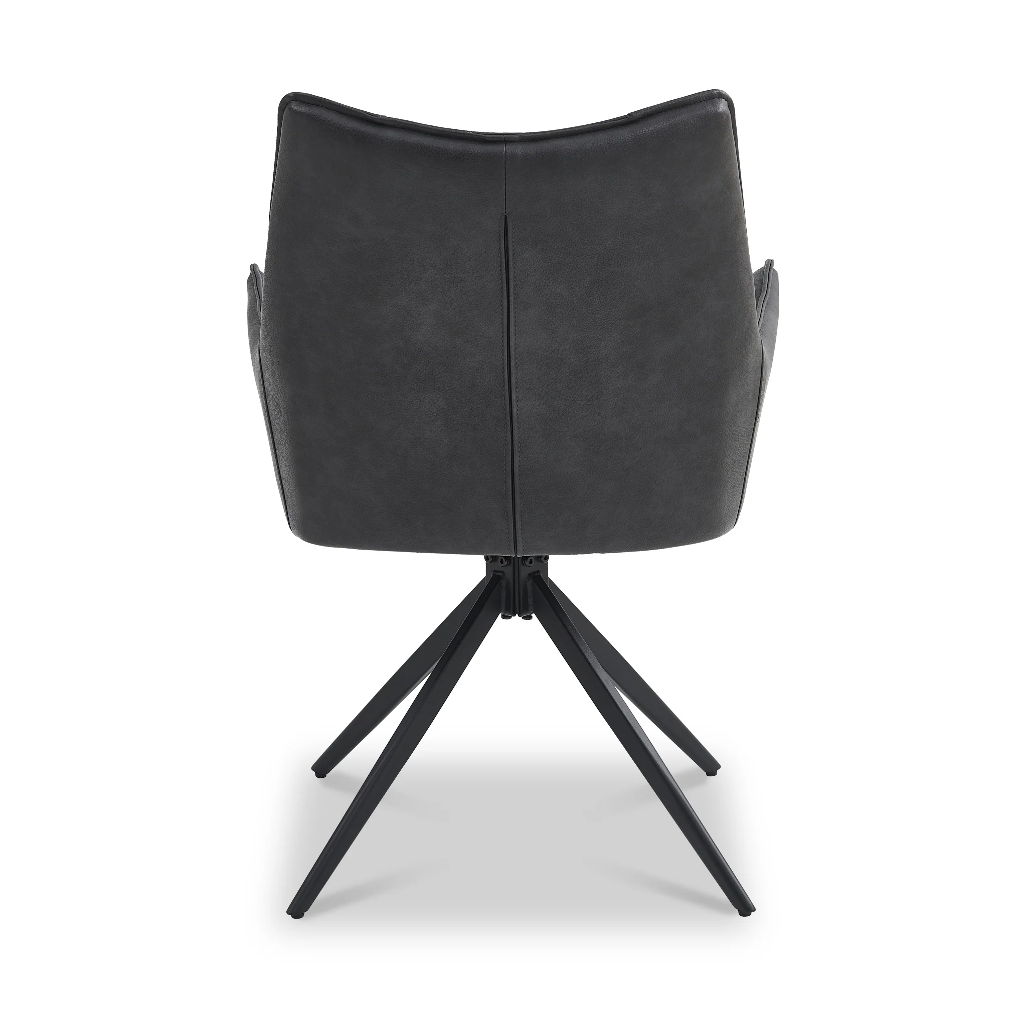 Aksel Faux Leather Wing Back Chair - Image 5