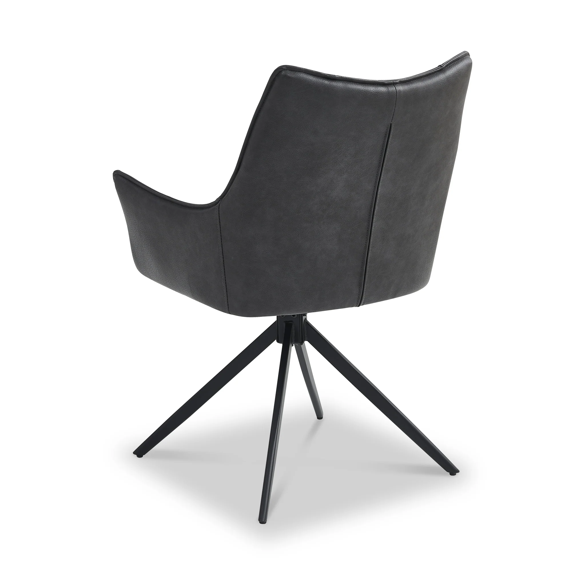 Aksel Faux Leather Wing Back Chair - Image 6