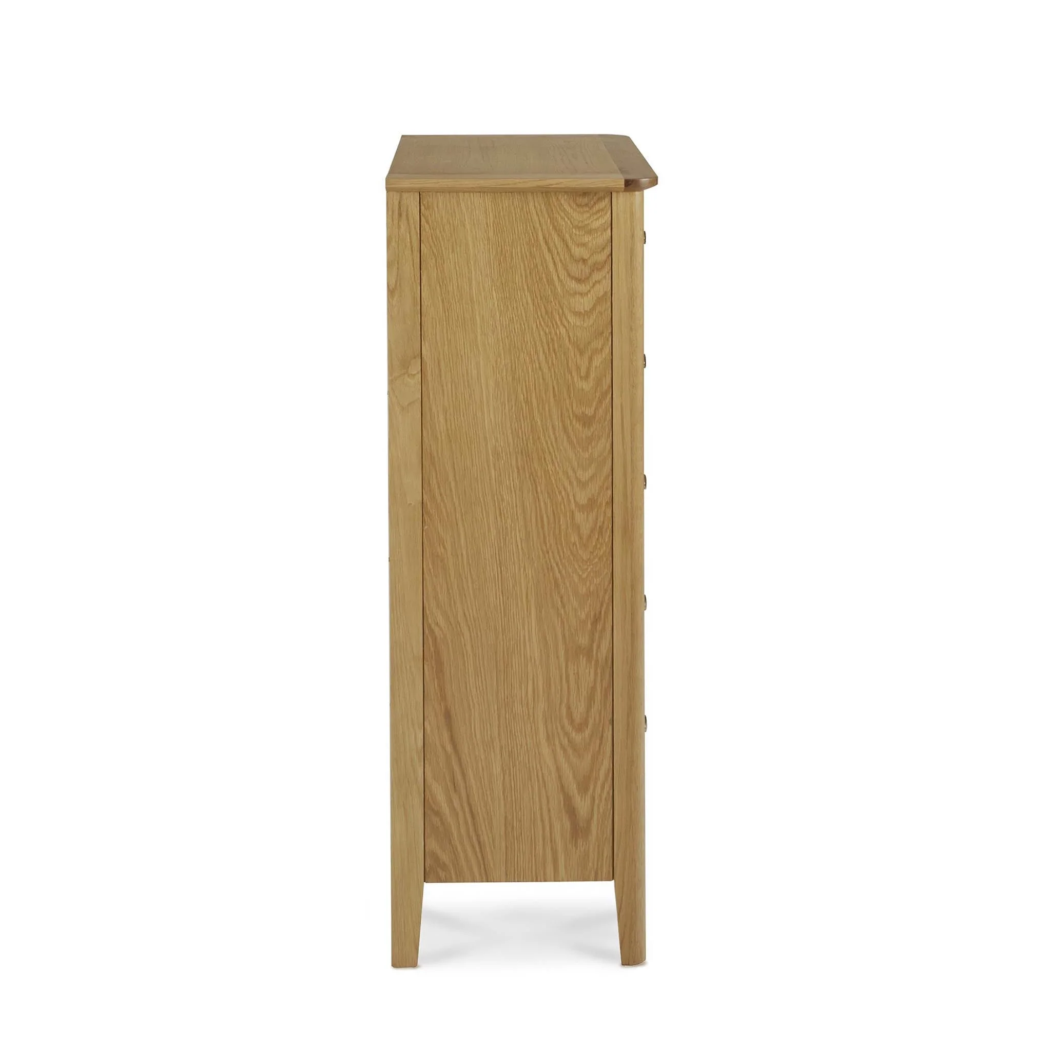 Alba Oak 2 Over 3 Drawer Chest - Image 7