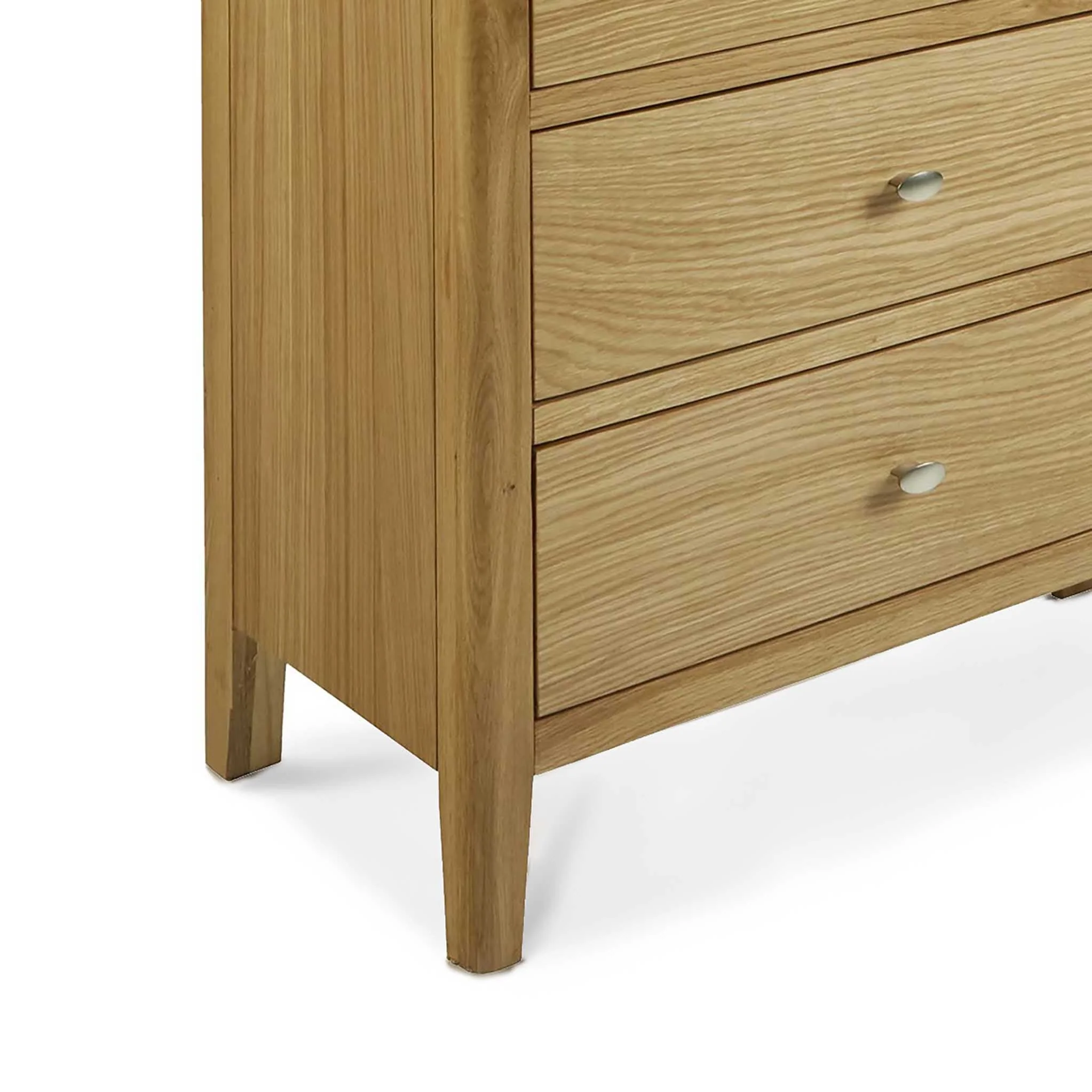 Alba Oak 6 Drawer Chest - Image 10