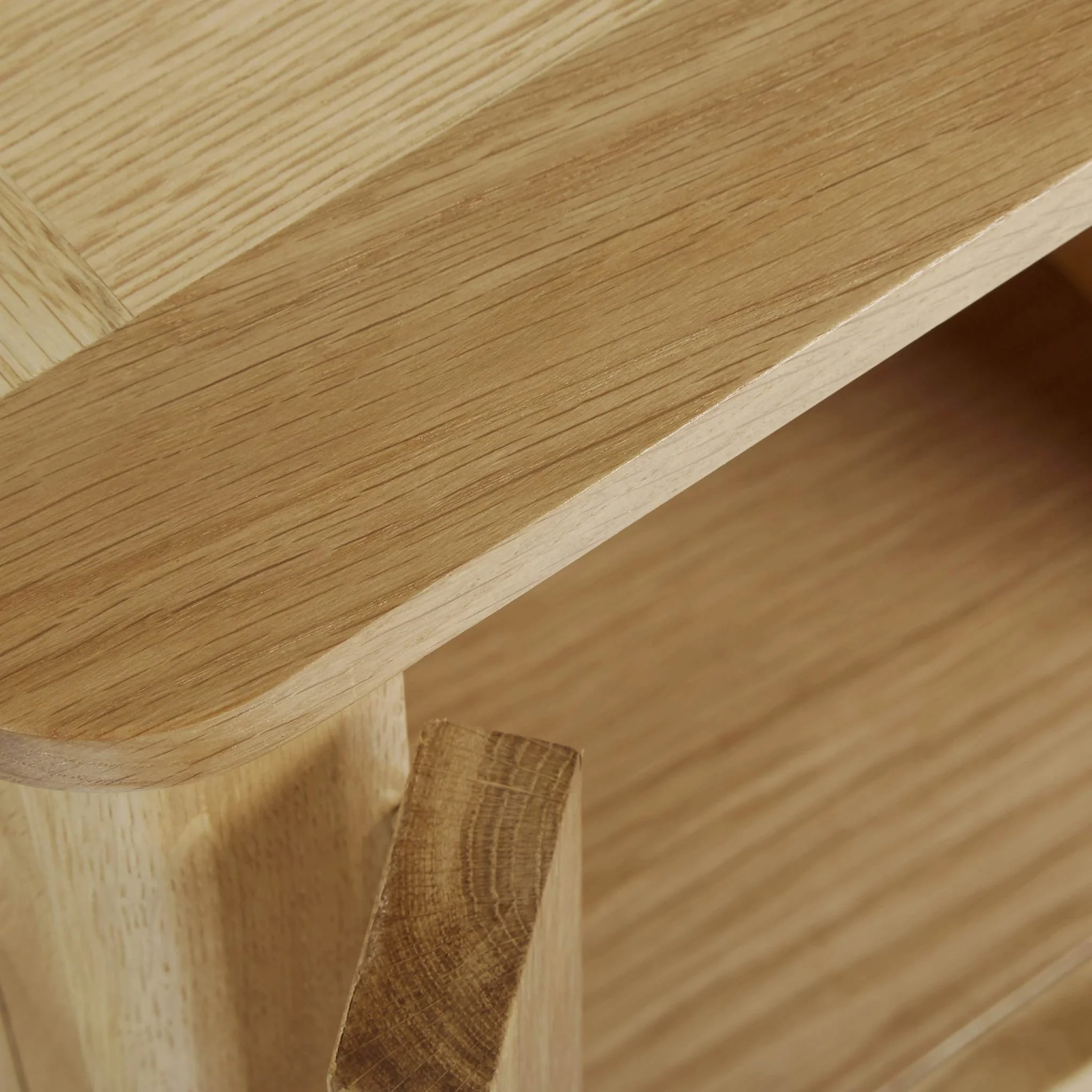 Alba Oak 90cm TV Stand - Image 8