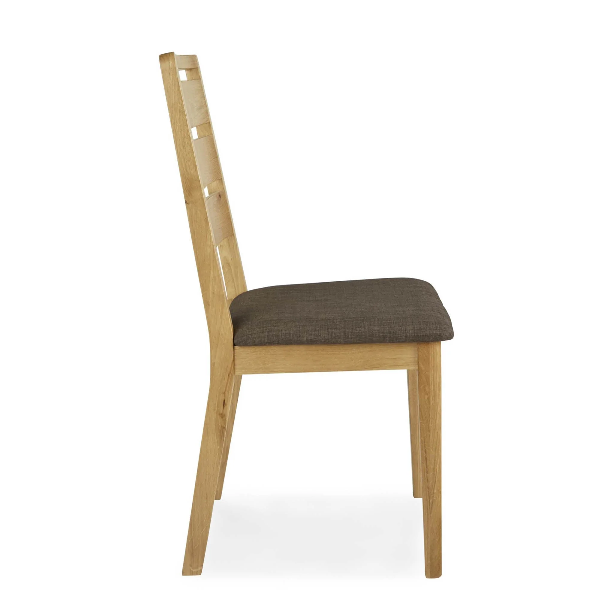 Alba Oak Ladder Back Dining Chair - Image 7
