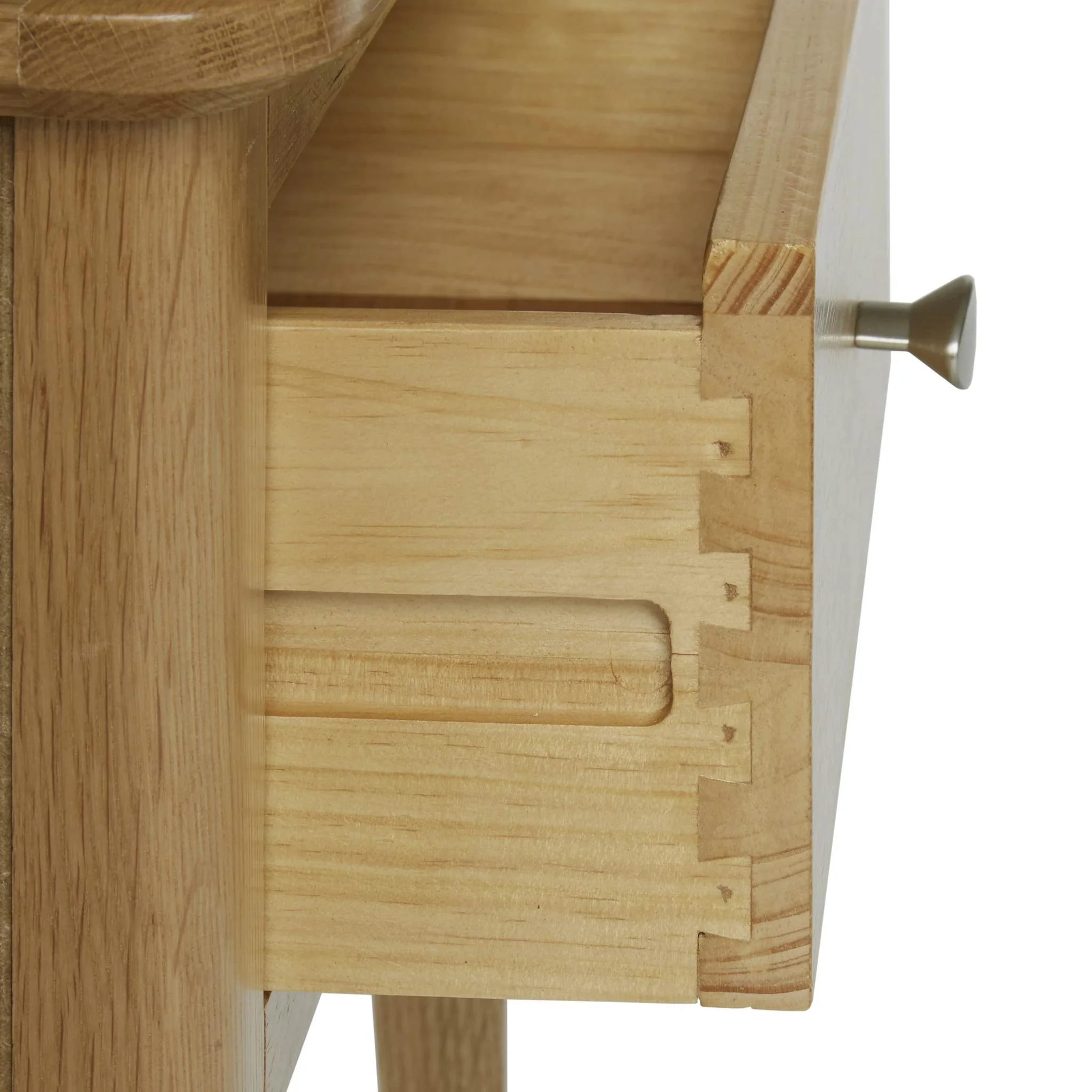 Alba Oak Lamp Table - Image 5