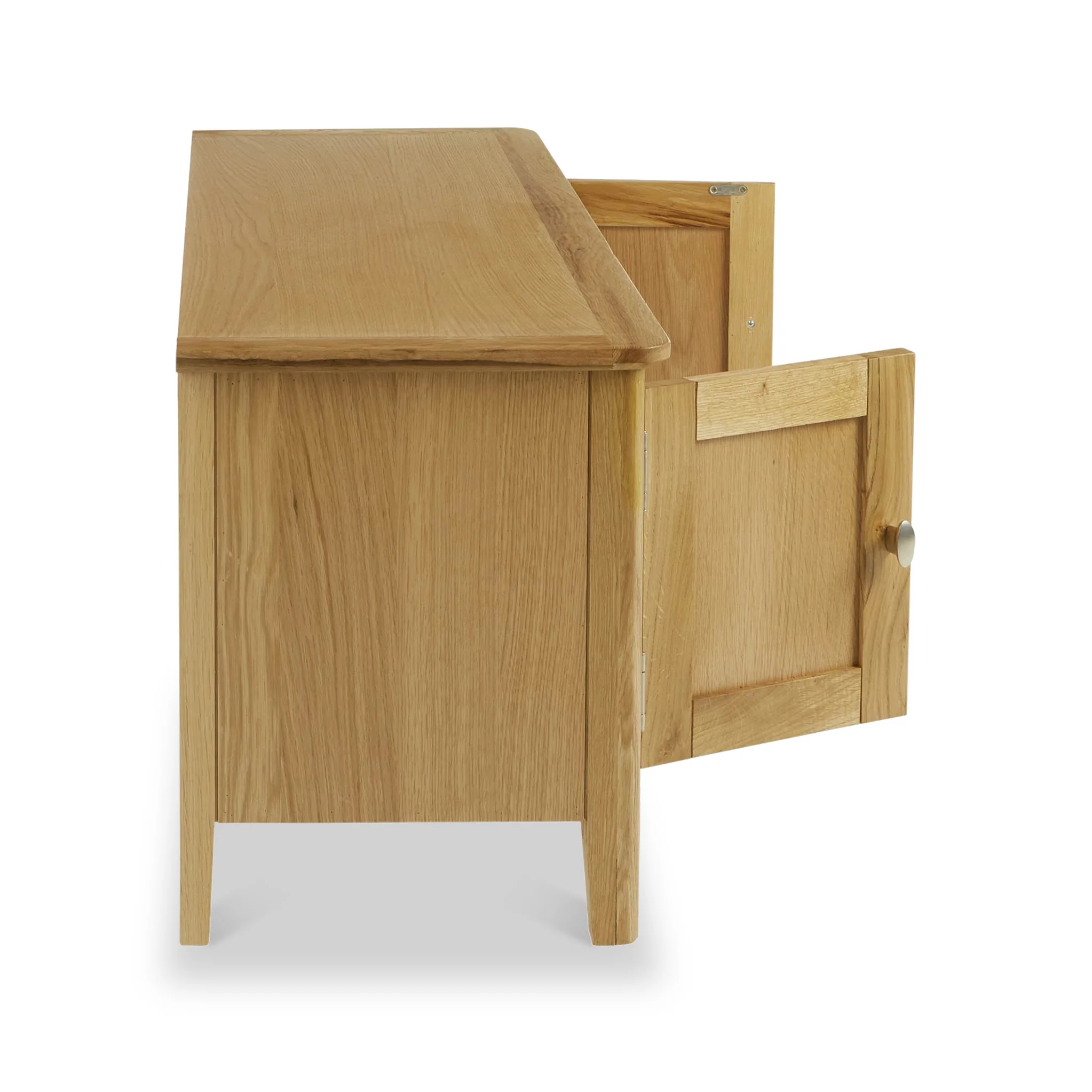 Alba Oak Large 120cm TV Stand - Image 3