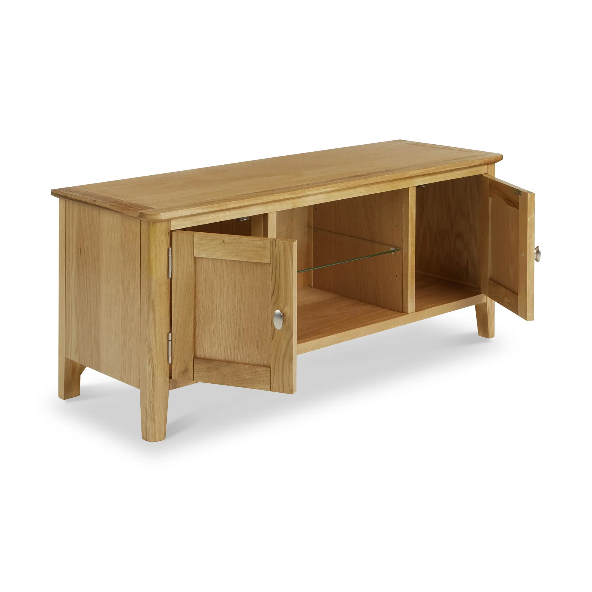 Alba Oak Large 120cm TV Stand - Image 4