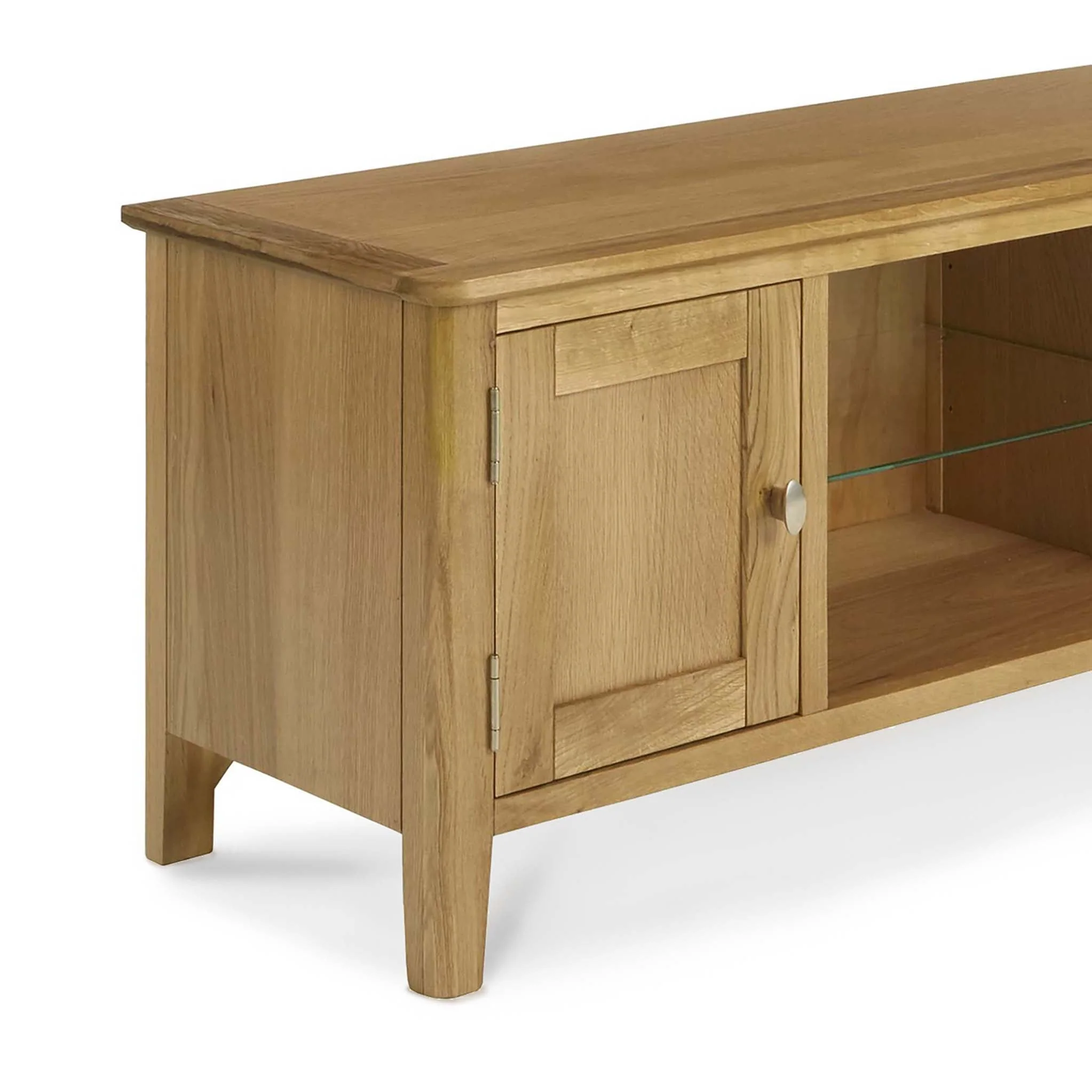 Alba Oak Large 120cm TV Stand - Image 6