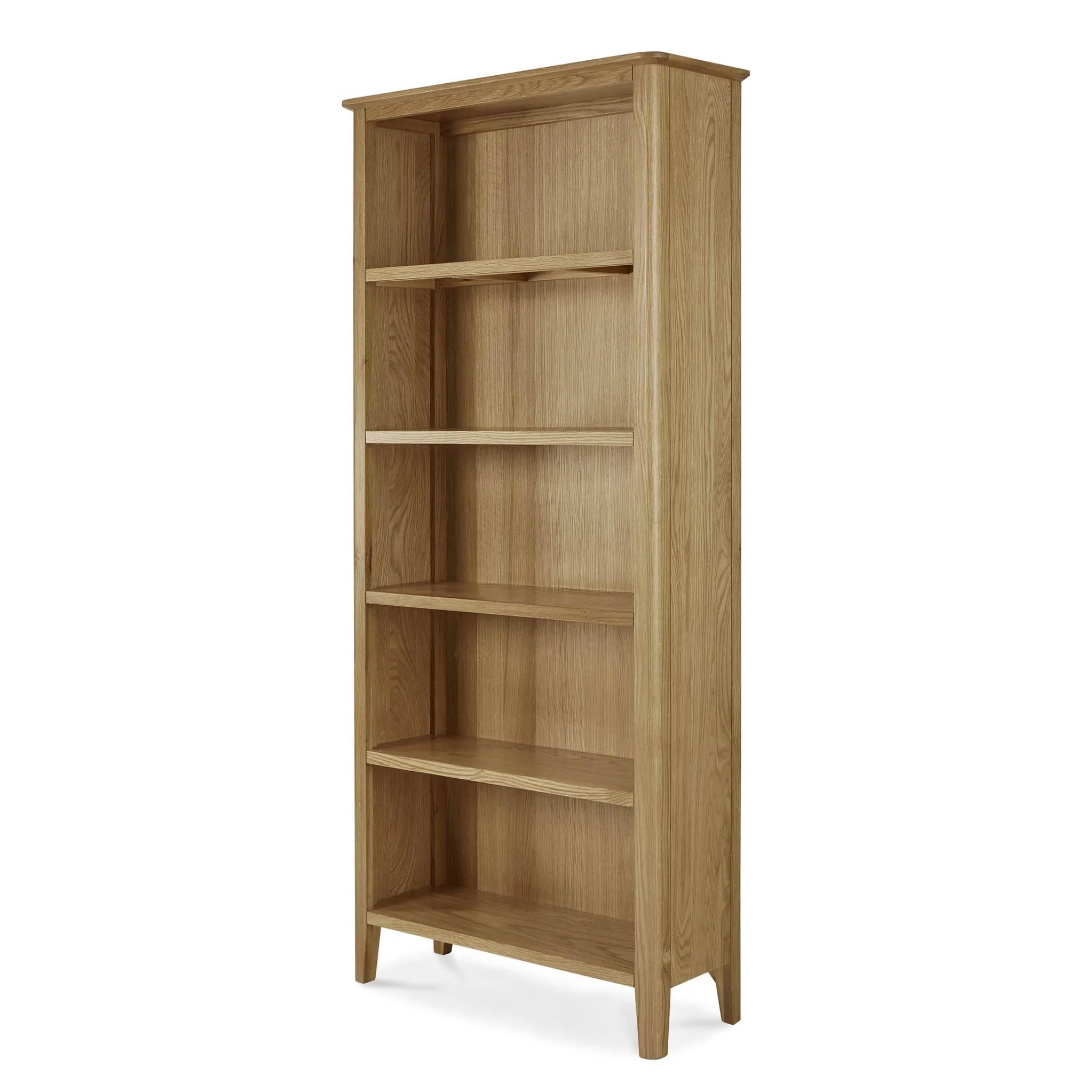 Alba Oak Large Bookcase - Image 3