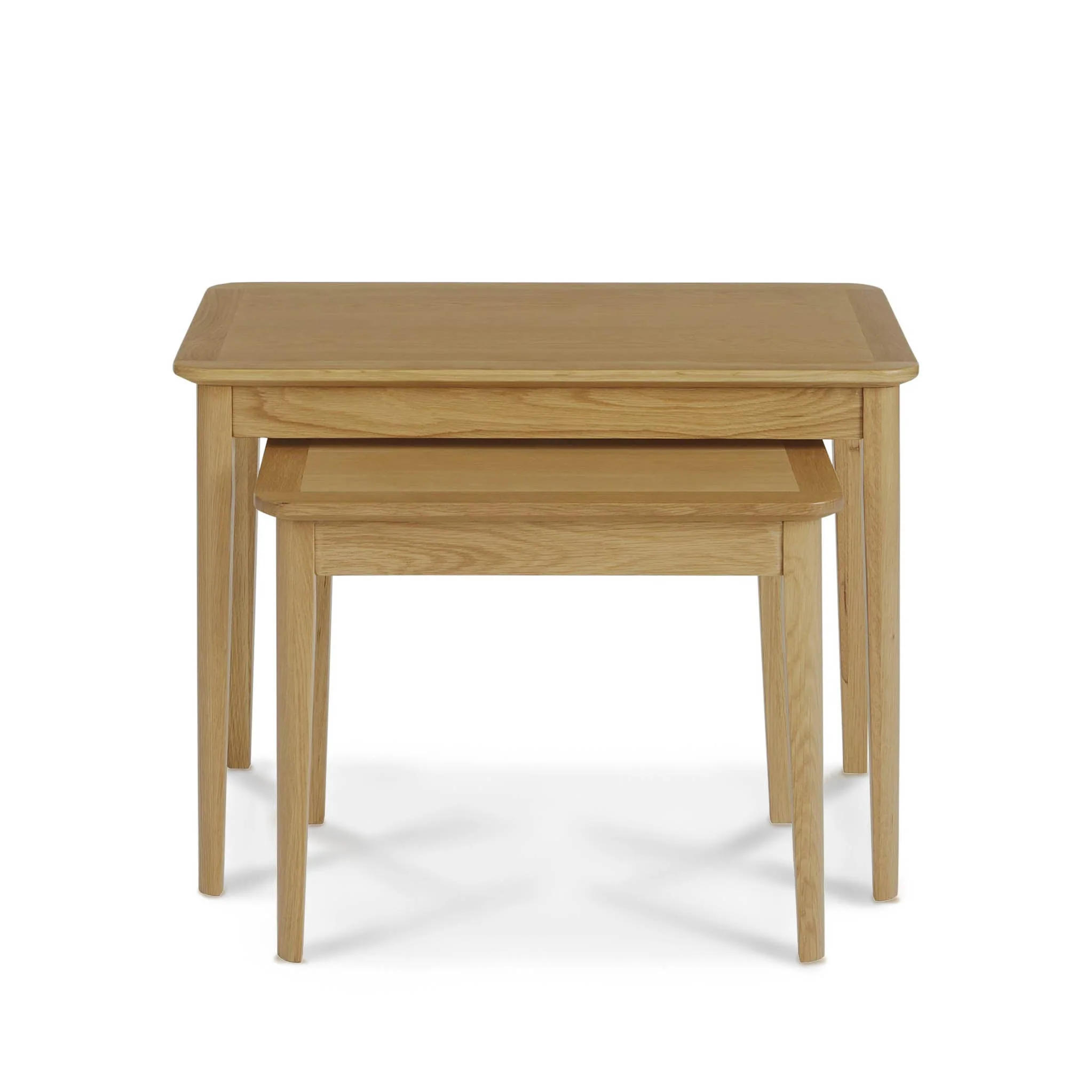 Alba Oak Nest of Tables - Image 2