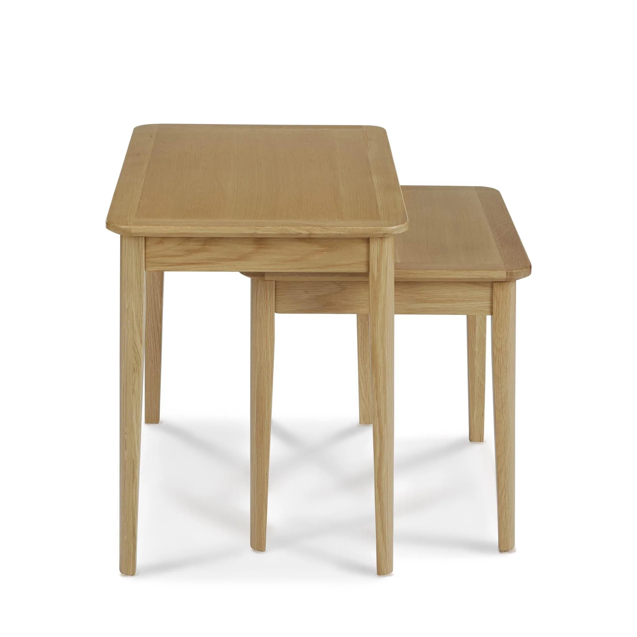 Alba Oak Nest of Tables - Image 3
