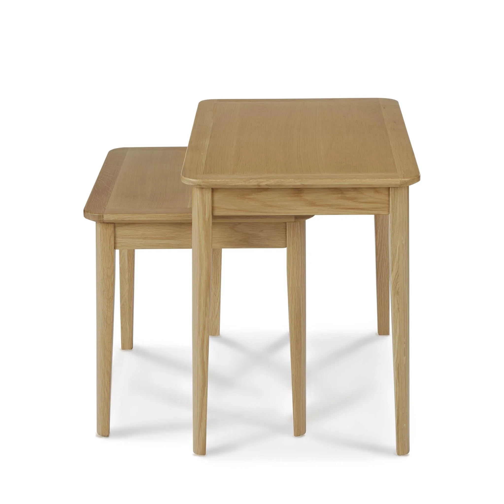 Alba Oak Nest of Tables - Image 5