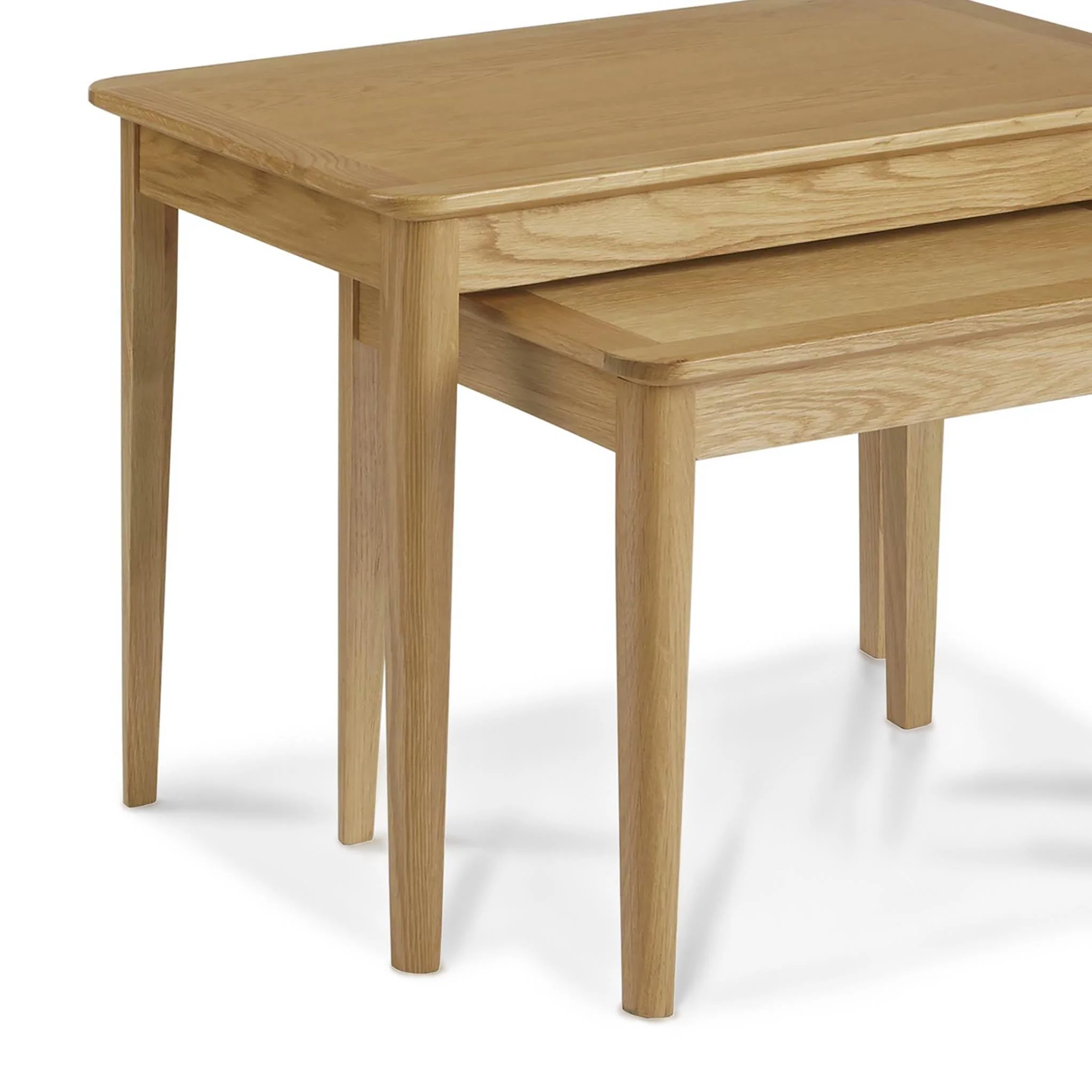 Alba Oak Nest of Tables - Image 9