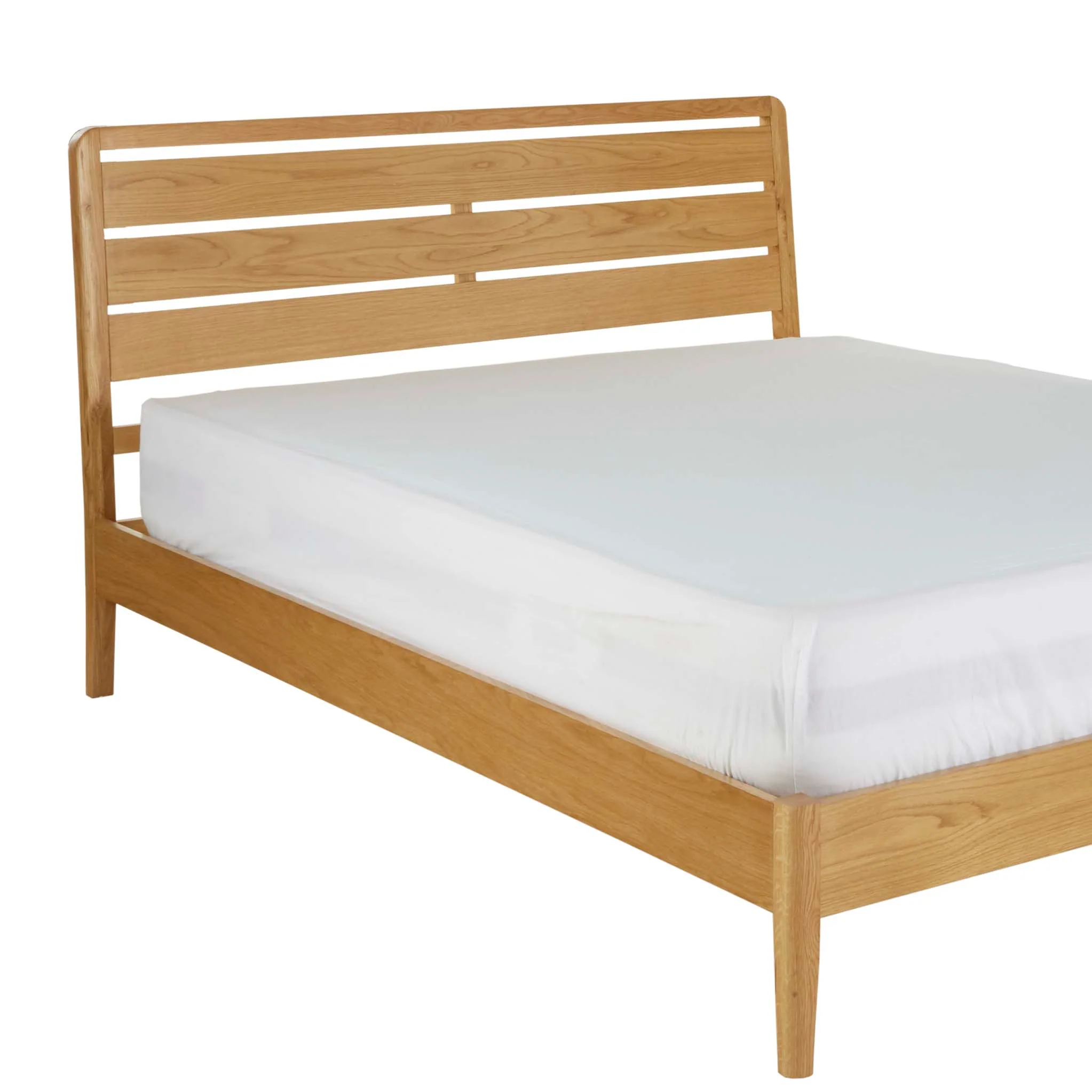Alba Oak Bed Frame - Image 7