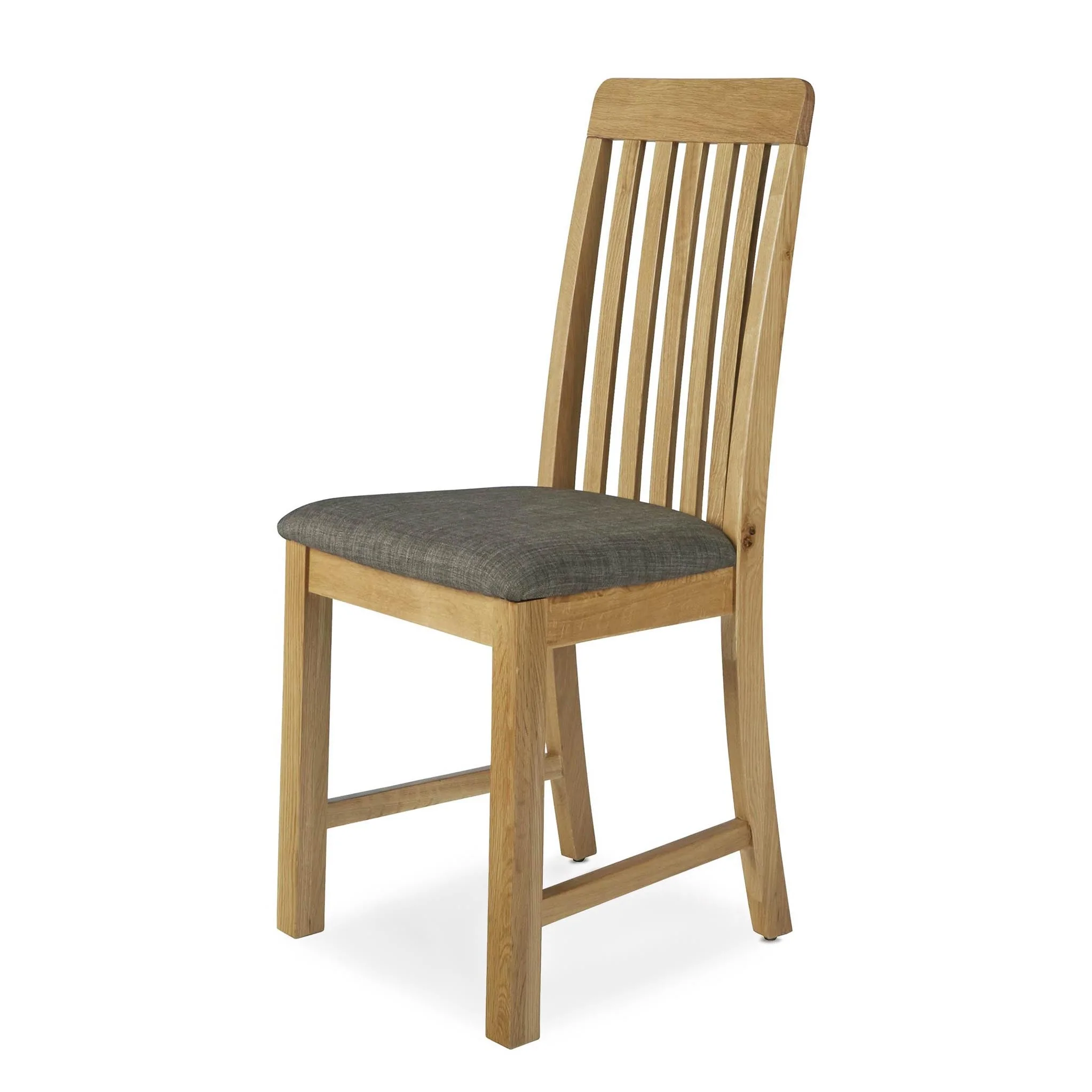 Alba Oak Slatted Dining Chair - Image 3