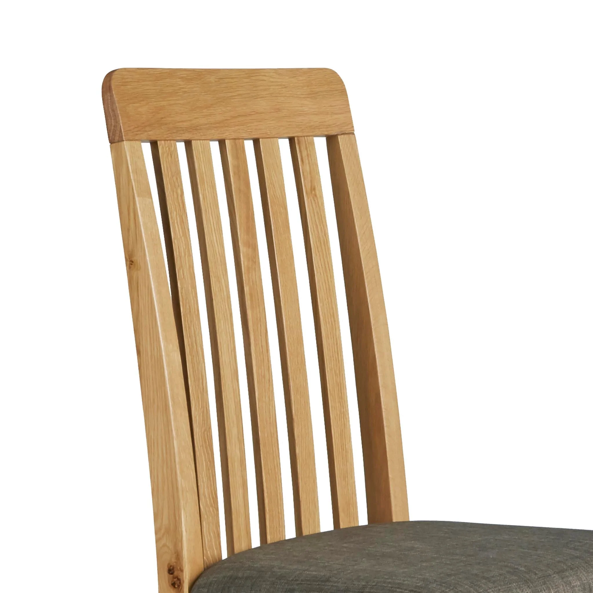 Alba Oak Slatted Dining Chair - Image 7