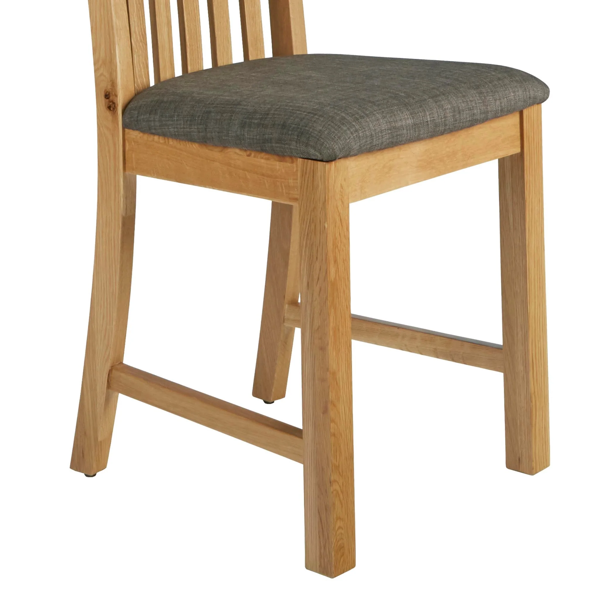 Alba Oak Slatted Dining Chair - Image 8