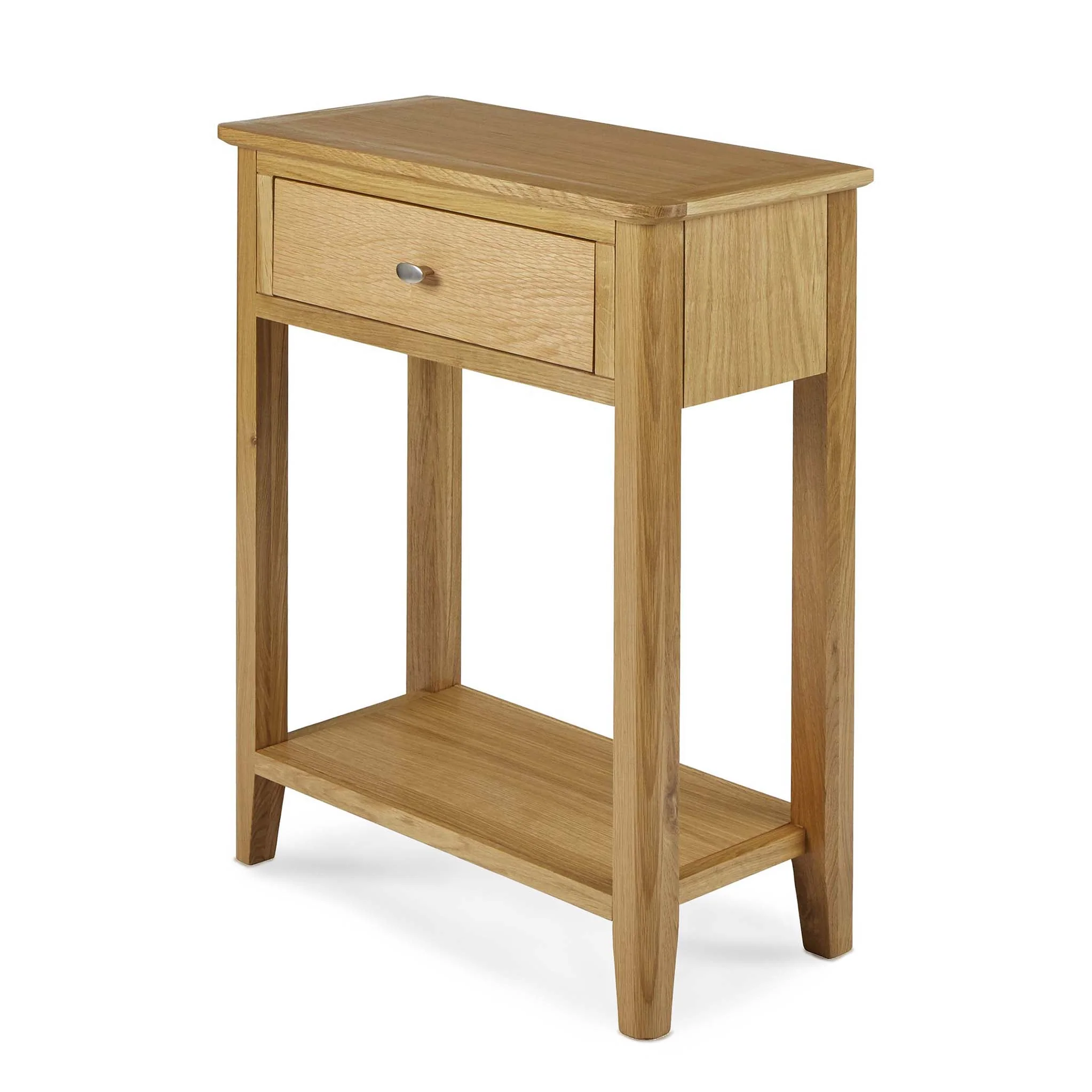 Alba Oak Telephone Table - Image 3